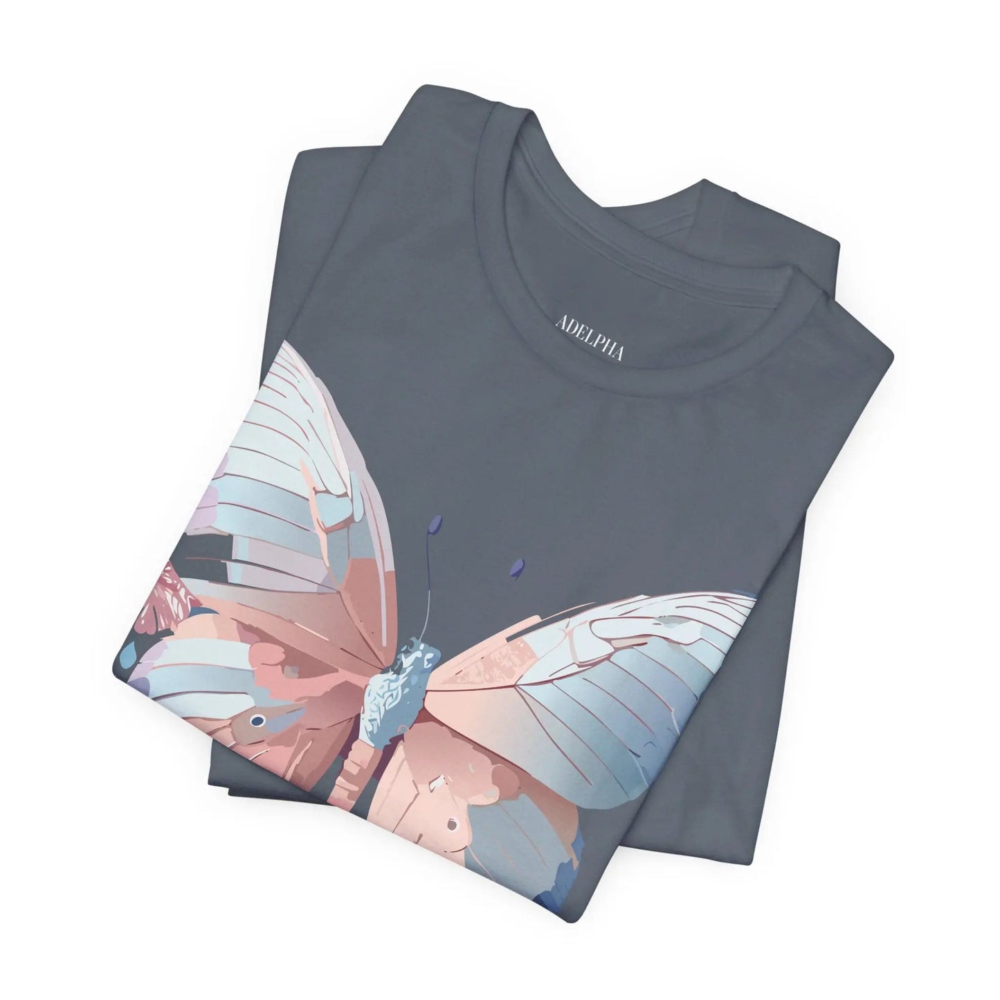 Butterfly Graphic Tee Unisex Jersey Short Sleeve Adelpha Art Design
