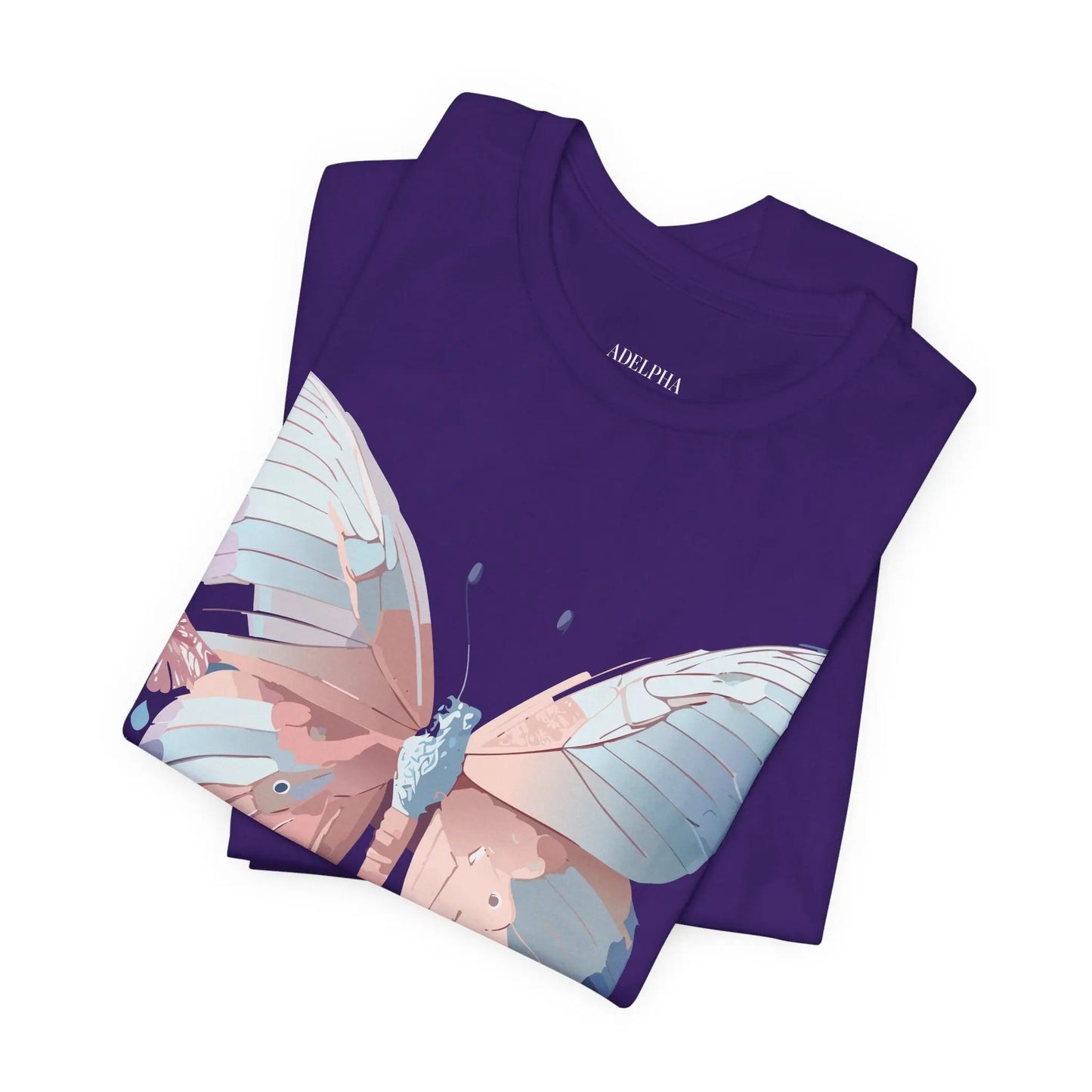 Butterfly Graphic Tee Unisex Jersey Short Sleeve Adelpha Art Design