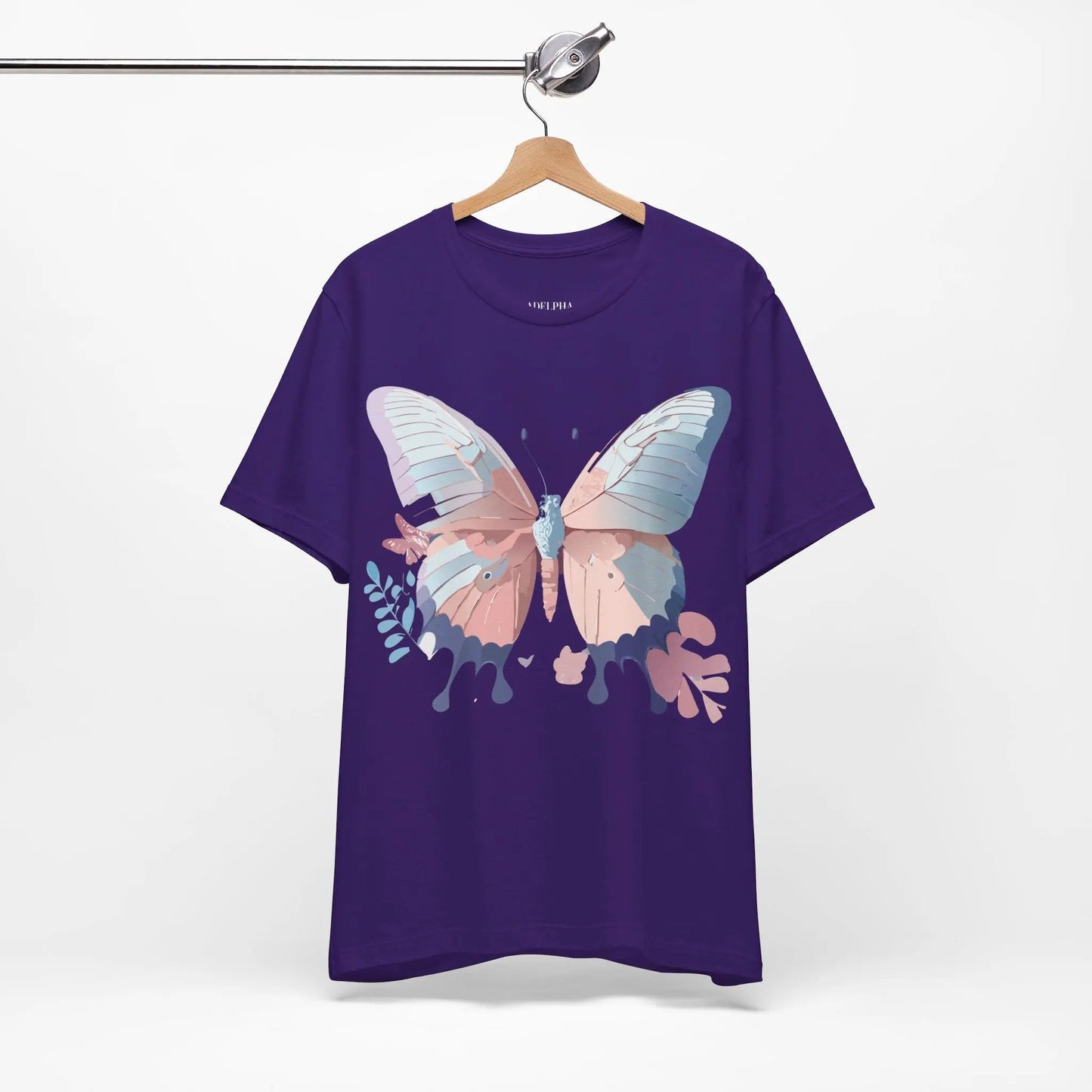 Butterfly Graphic Tee Unisex Jersey Short Sleeve Adelpha Art Design
