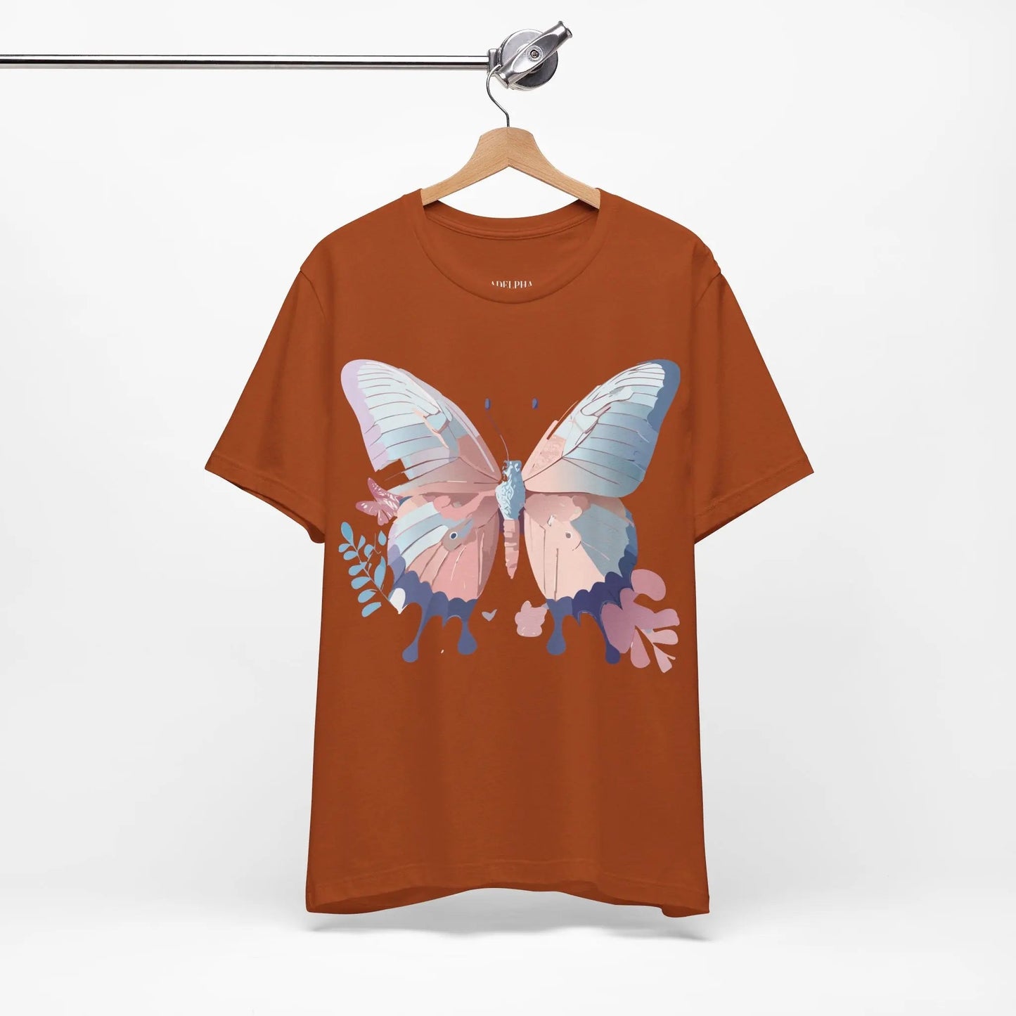 Butterfly Graphic Tee Unisex Jersey Short Sleeve Adelpha Art Design