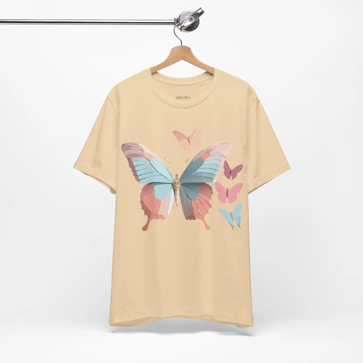 Adelpha Graphic T Shirt Vintage Inspired Artwork Unisex Short Sleeve Tee
