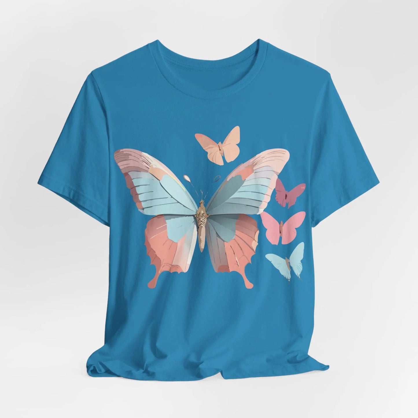 Butterfly Graphic Tee Unisex Short Sleeve Artwork From Adelpha Vintage Inspired