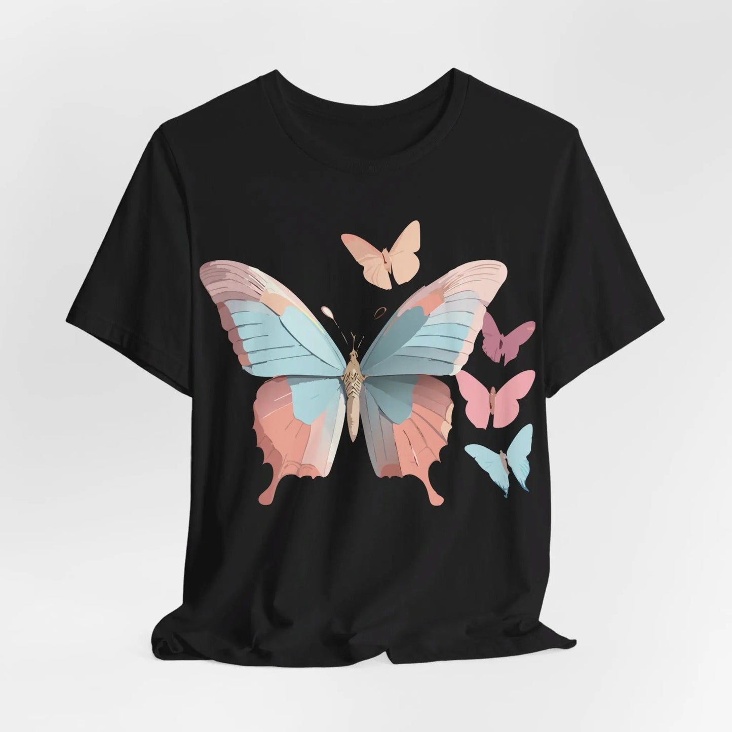 Butterfly Graphic Tee Unisex Short Sleeve Artwork From Adelpha Vintage Inspired