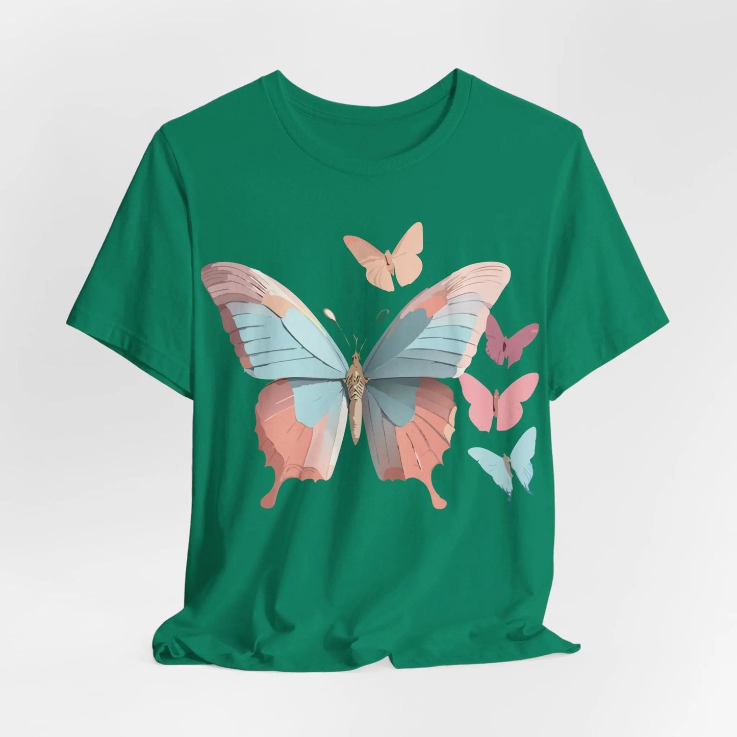 Butterfly Graphic Tee Unisex Short Sleeve Artwork From Adelpha Vintage Inspired