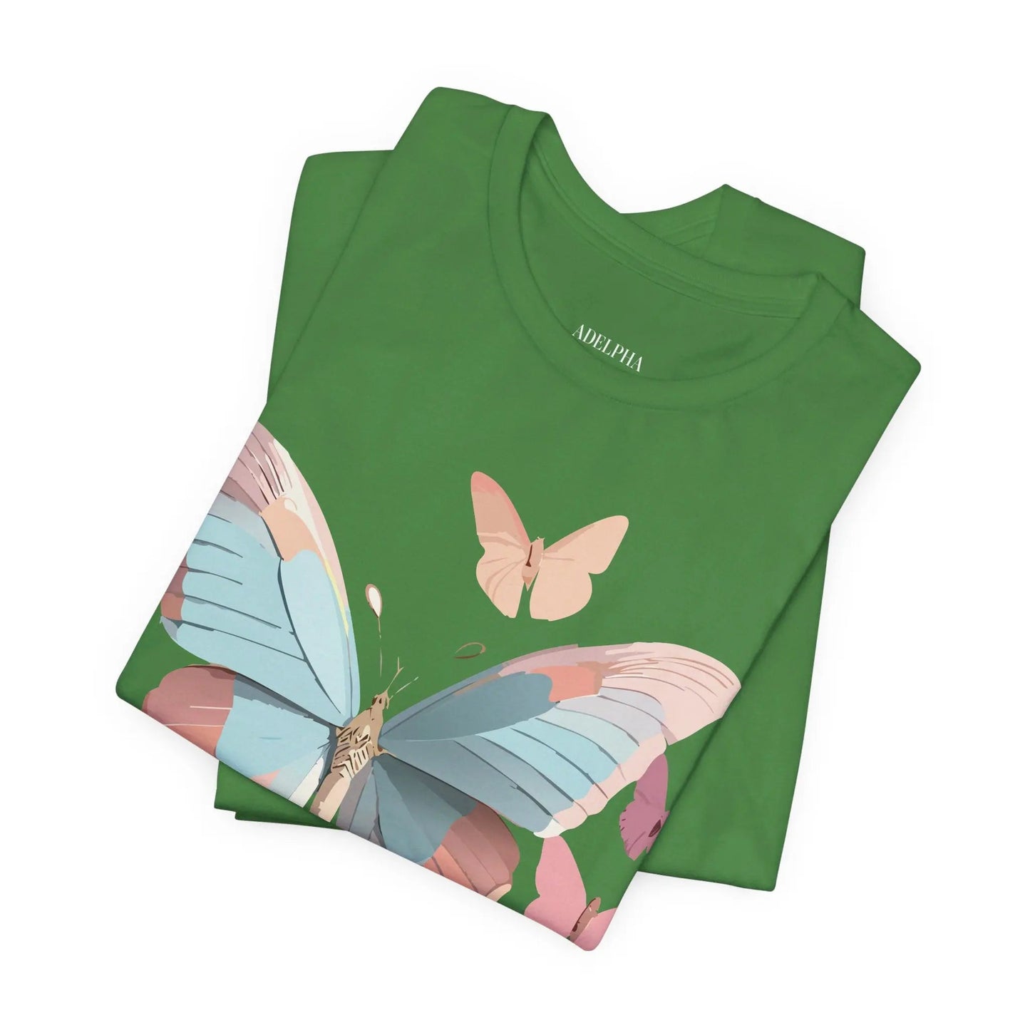 Butterfly Graphic Tee Unisex Short Sleeve Artwork From Adelpha Vintage Inspired