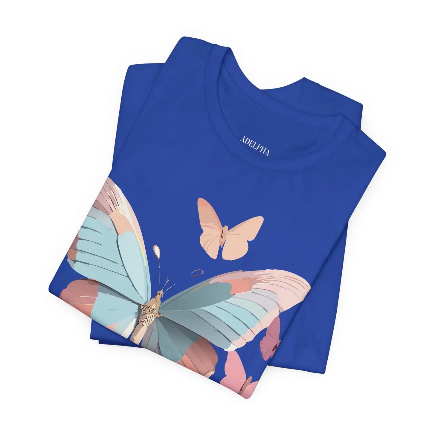 Butterfly Graphic Tee Unisex Short Sleeve Artwork From Adelpha Vintage Inspired