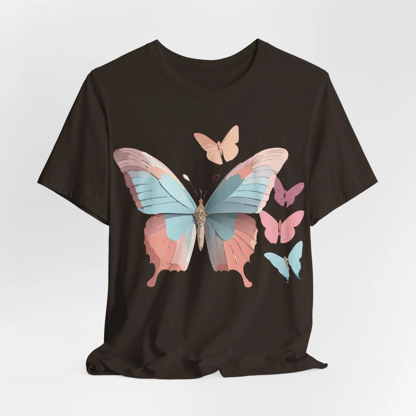 Butterfly Graphic Tee Unisex Short Sleeve Artwork From Adelpha Vintage Inspired