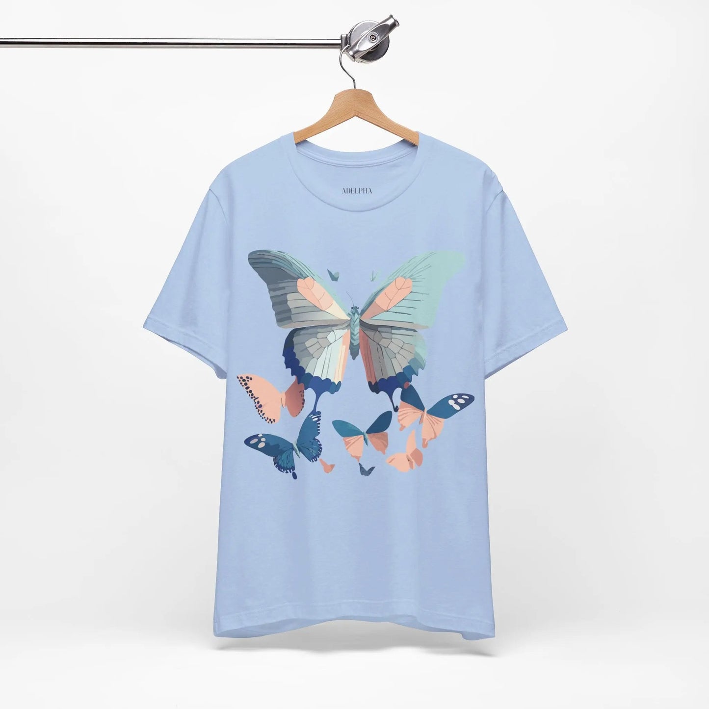Adelpha Butterfly Graphic Tee Unisex Short Sleeve Jersey Vintage Inspired Art
