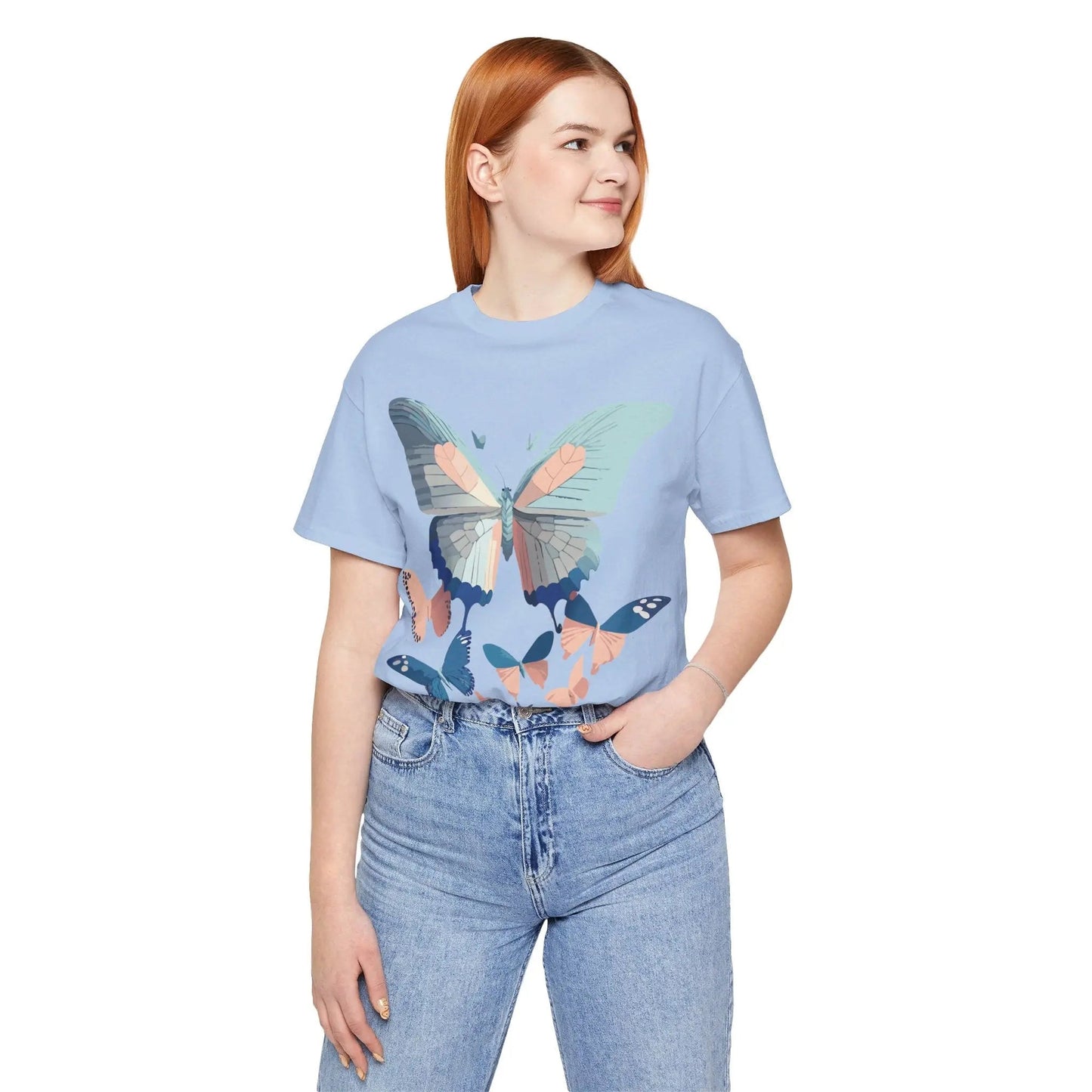 Adelpha Butterfly Graphic Tee Unisex Short Sleeve Jersey Vintage Inspired Art