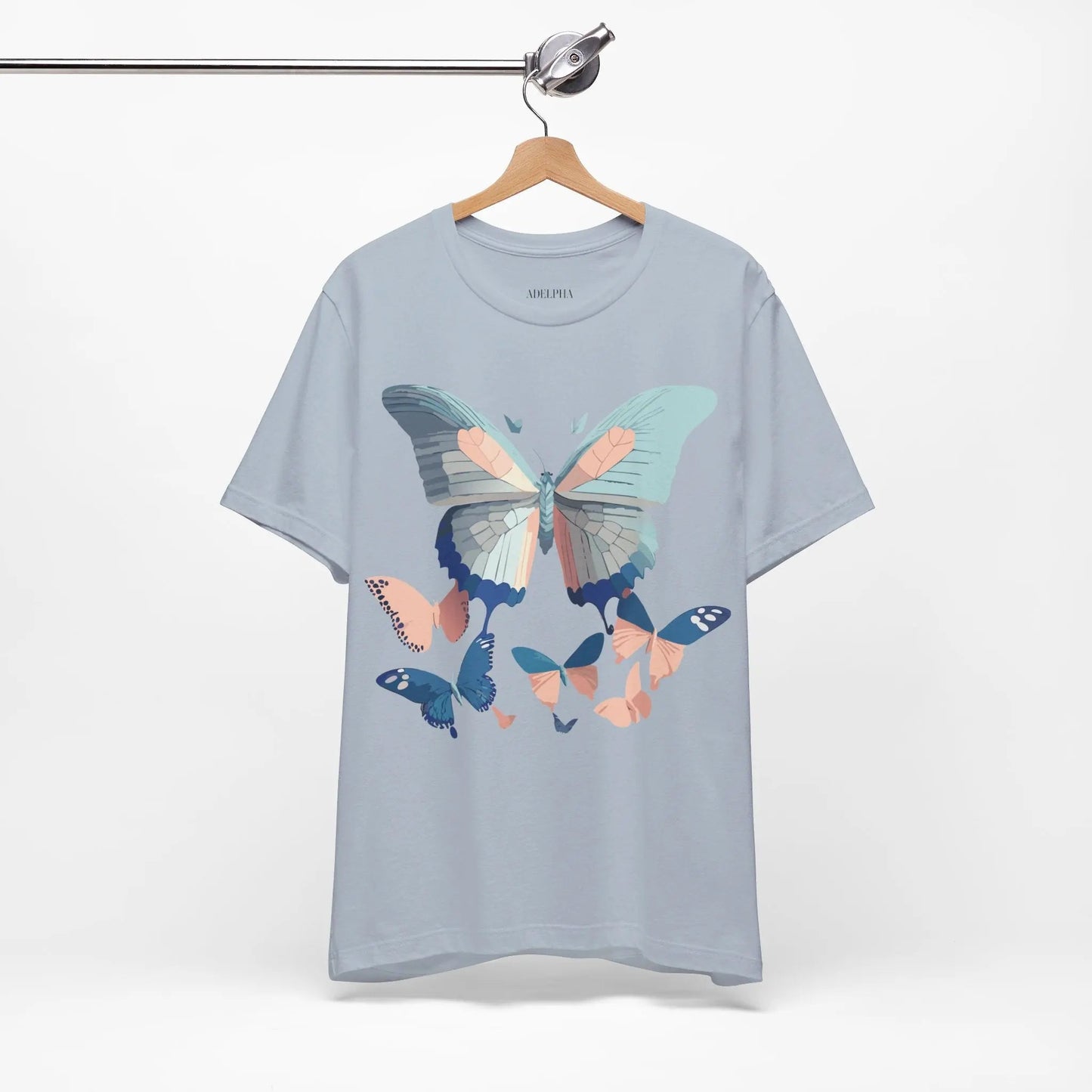 Adelpha Butterfly Graphic Tee Unisex Short Sleeve Jersey Vintage Inspired Art