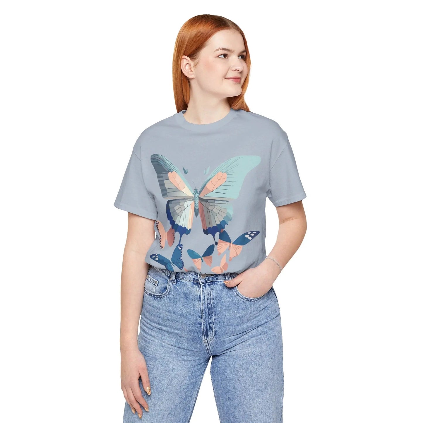 Adelpha Butterfly Graphic Tee Unisex Short Sleeve Jersey Vintage Inspired Art