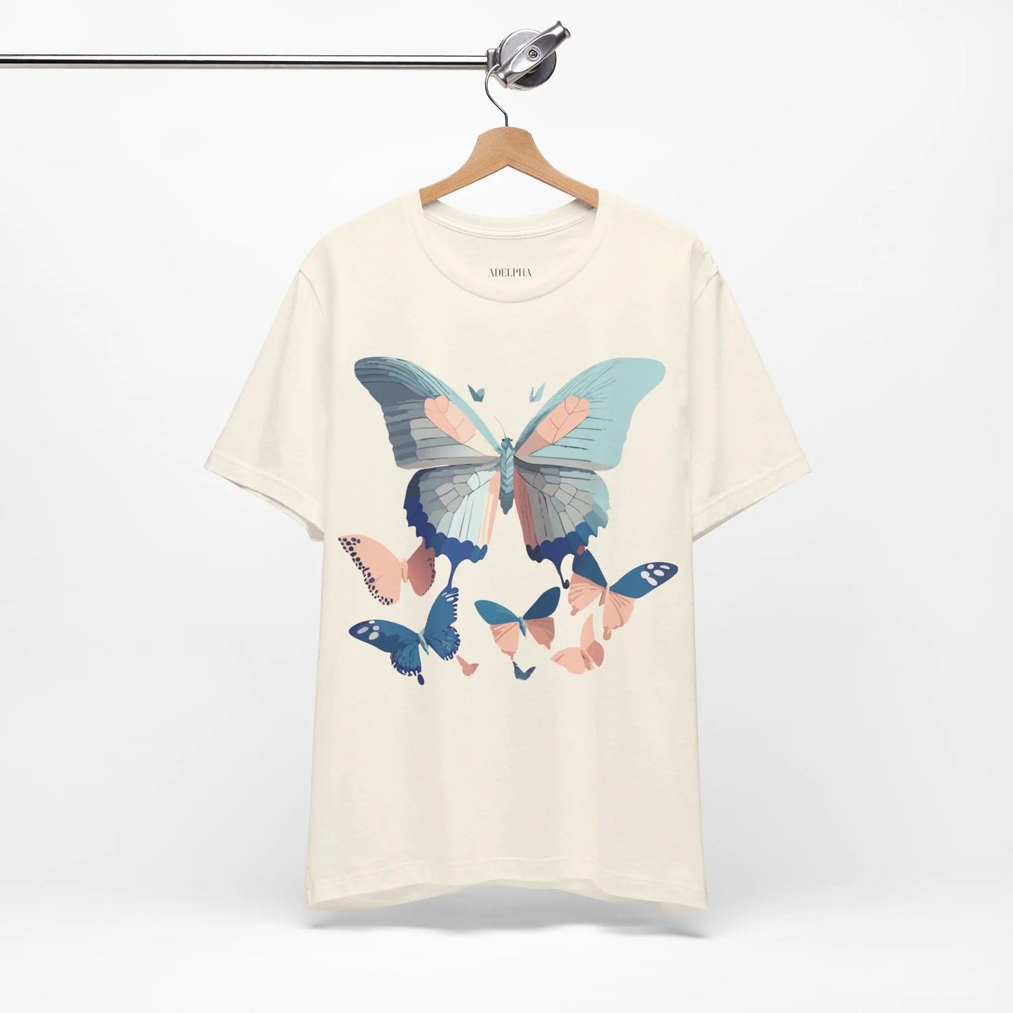 Adelpha Butterfly Graphic Tee Unisex Short Sleeve Jersey Vintage Inspired Art