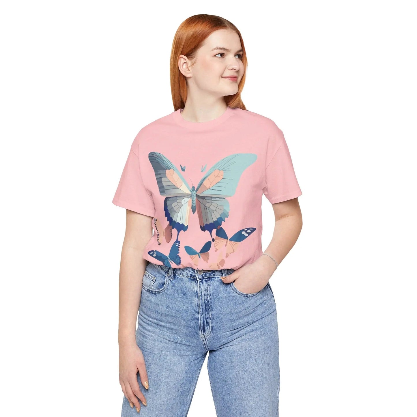 Adelpha Butterfly Graphic Tee Unisex Short Sleeve Jersey Vintage Inspired Art