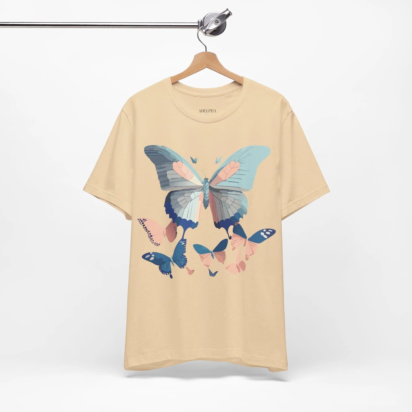 Adelpha Butterfly Graphic Tee Unisex Short Sleeve Jersey Vintage Inspired Art