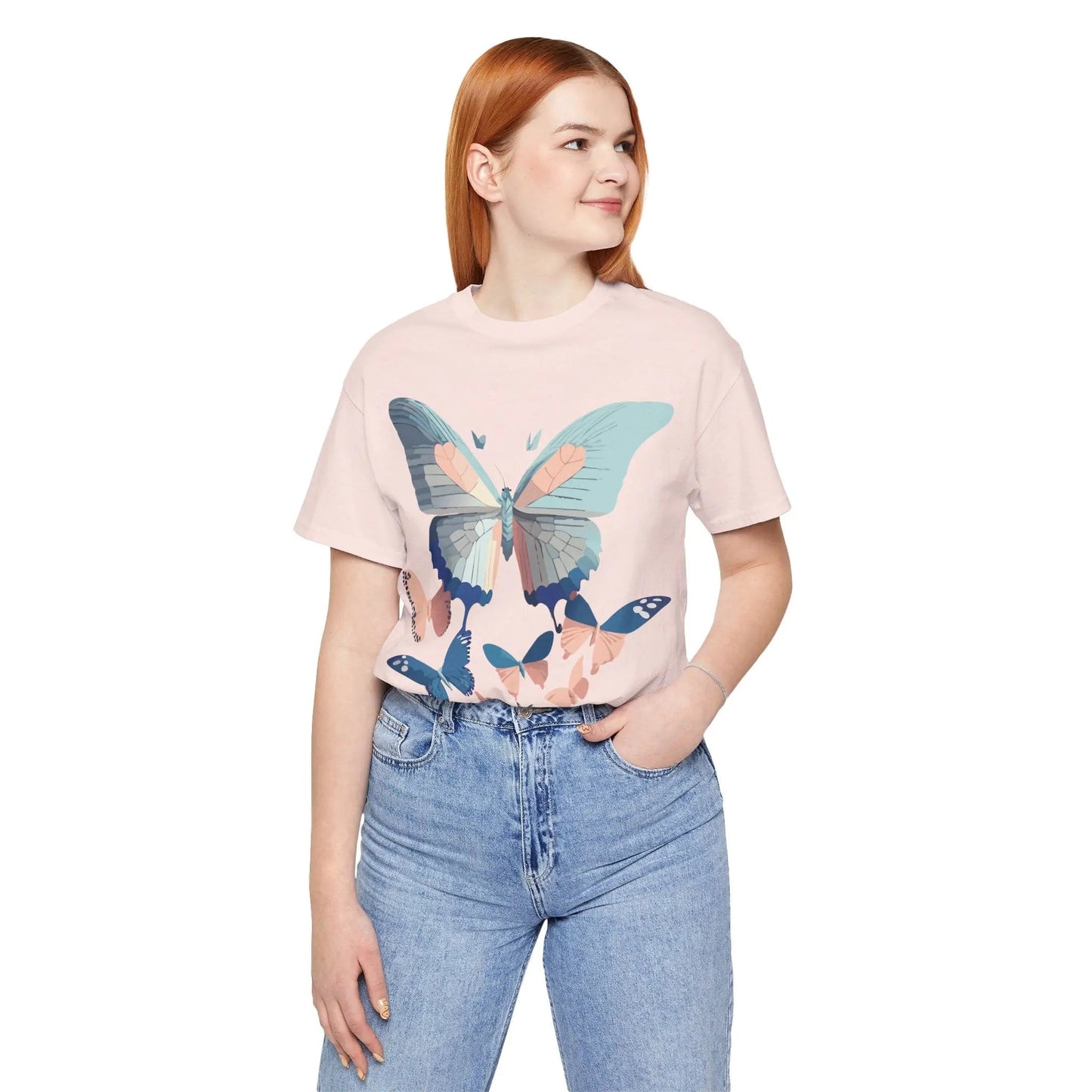 Adelpha Butterfly Graphic Tee Unisex Short Sleeve Jersey Vintage Inspired Art
