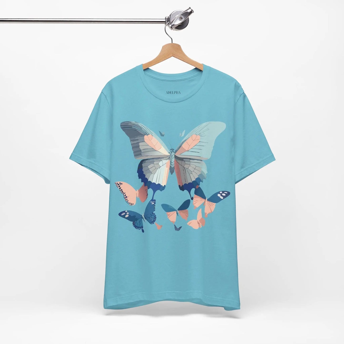 Adelpha Butterfly Graphic Tee Unisex Short Sleeve Jersey Vintage Inspired Art
