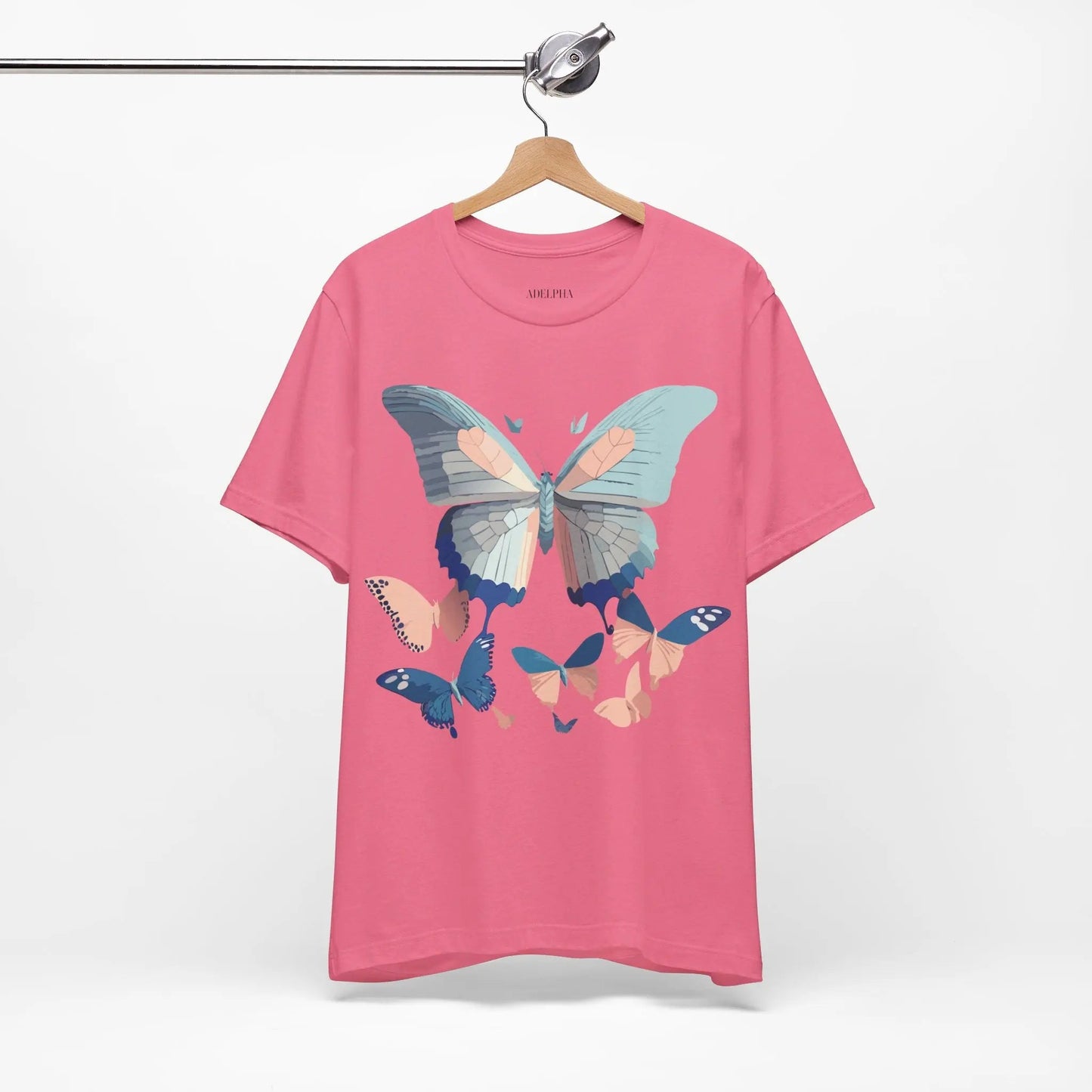Adelpha Butterfly Graphic Tee Unisex Short Sleeve Jersey Vintage Inspired Art