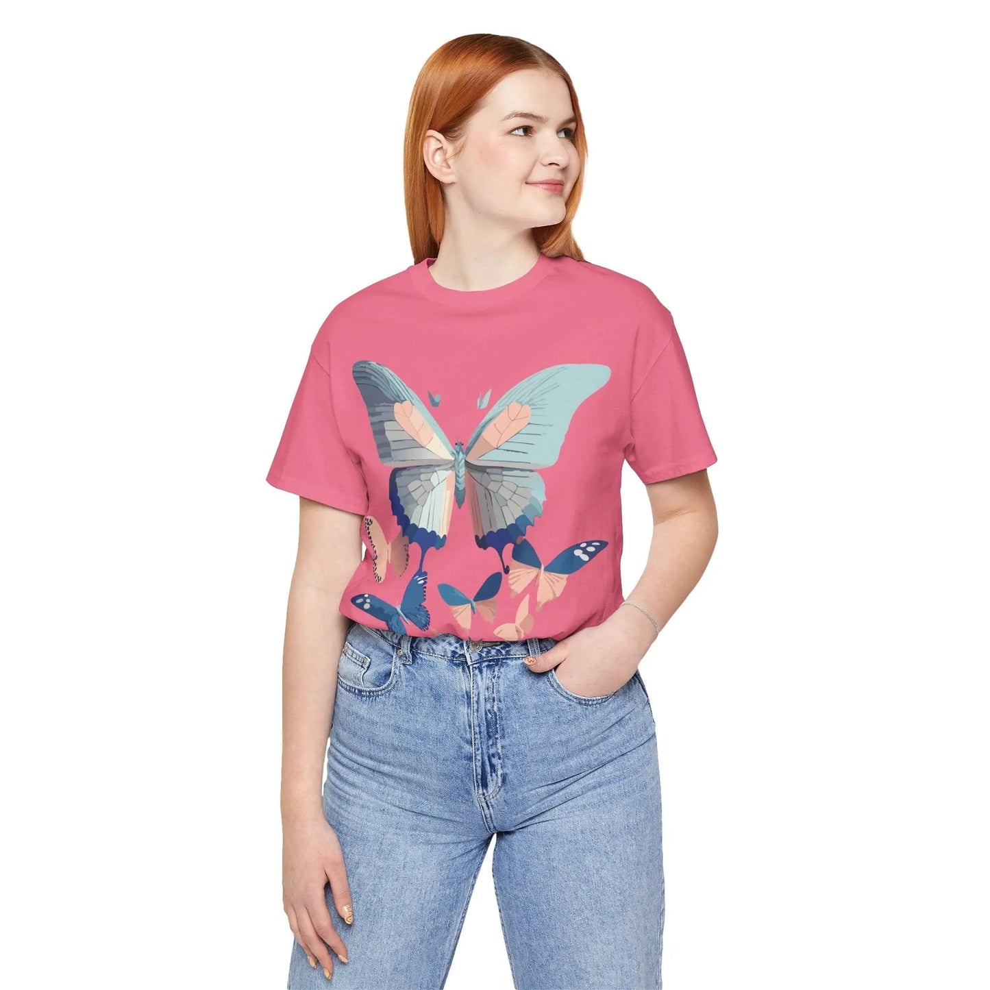Adelpha Butterfly Graphic Tee Unisex Short Sleeve Jersey Vintage Inspired Art