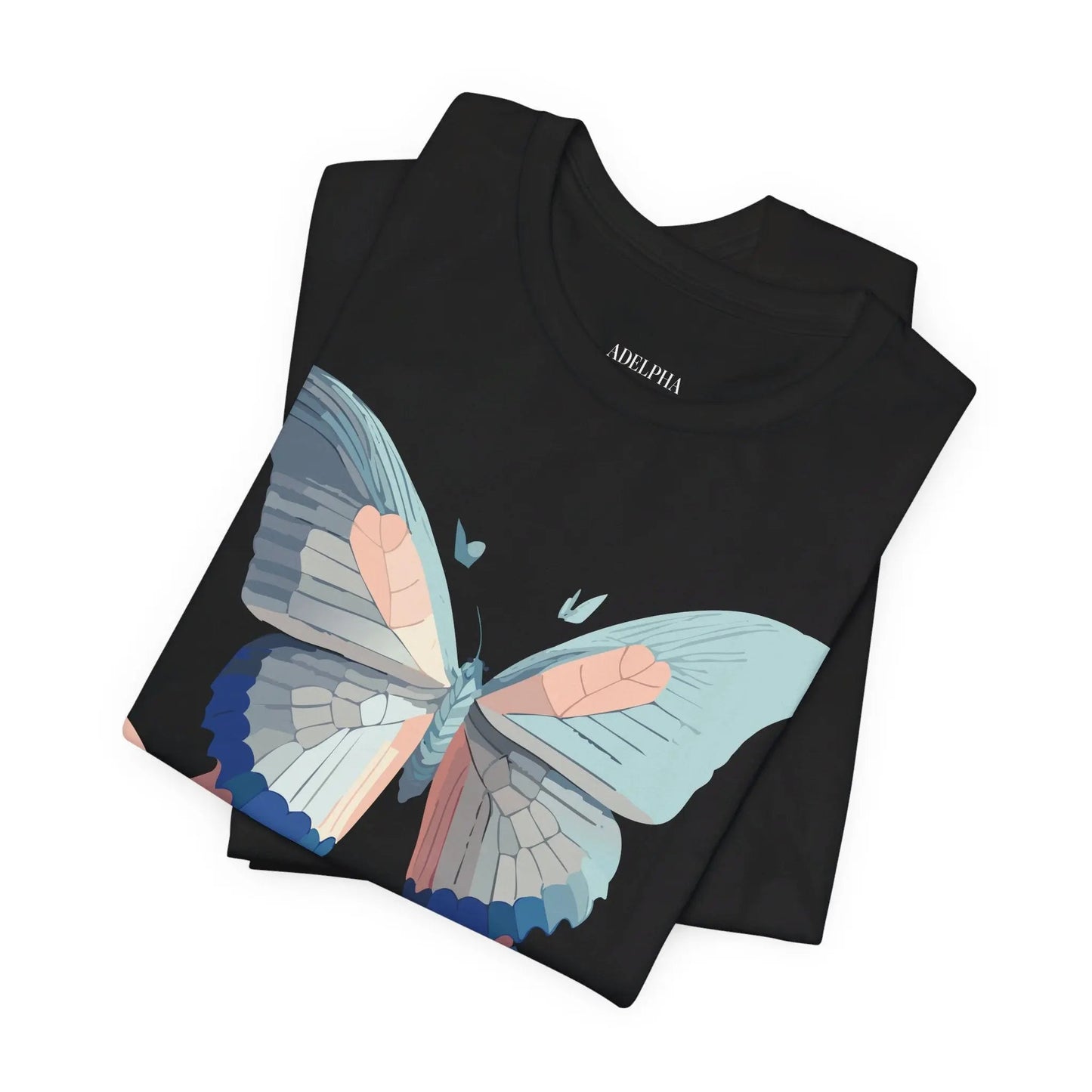 Butterfly Graphic Unisex 100 Cotton Lightweight Vintage Design Jersey Tee 116