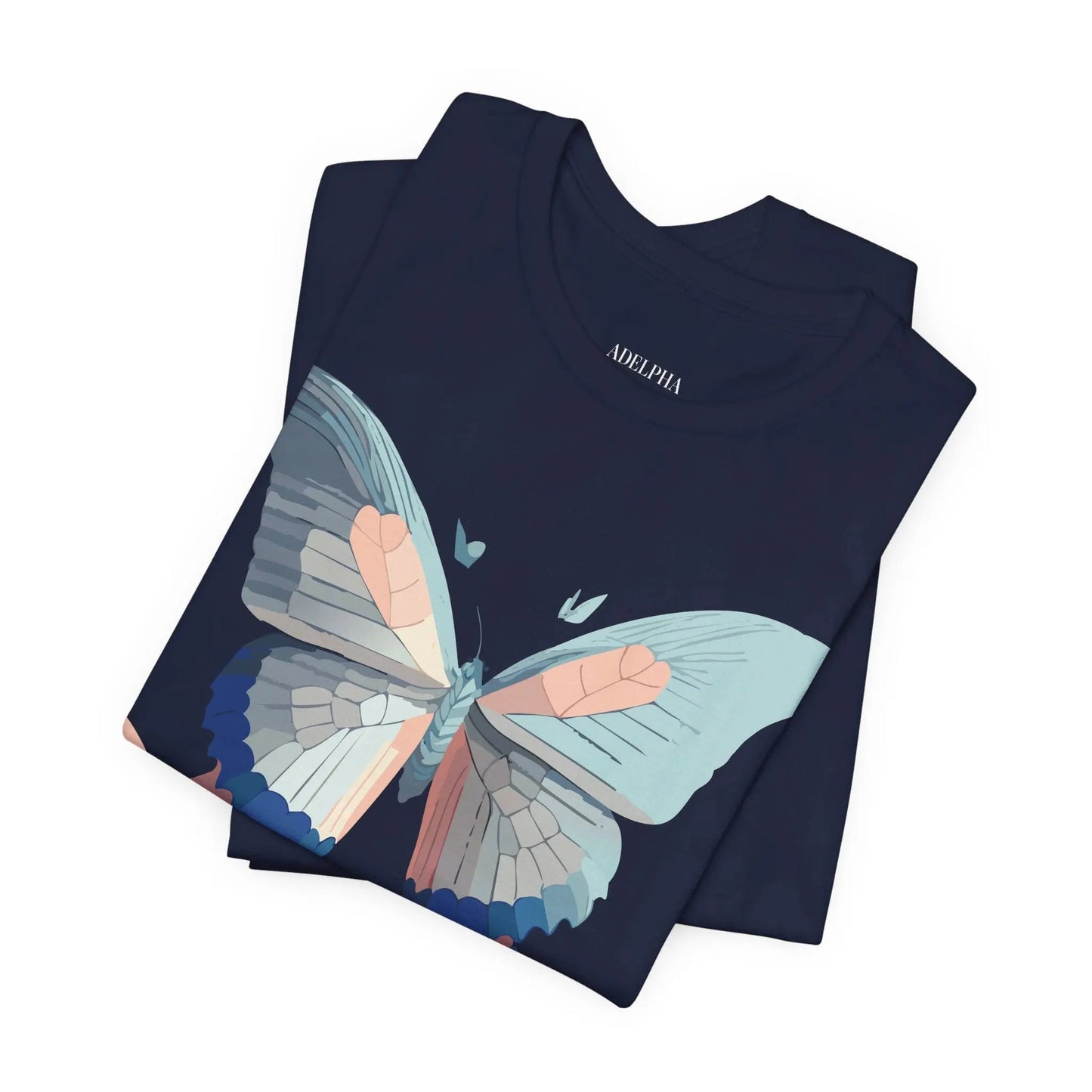 Butterfly Graphic Unisex 100 Cotton Lightweight Vintage Design Jersey Tee 116