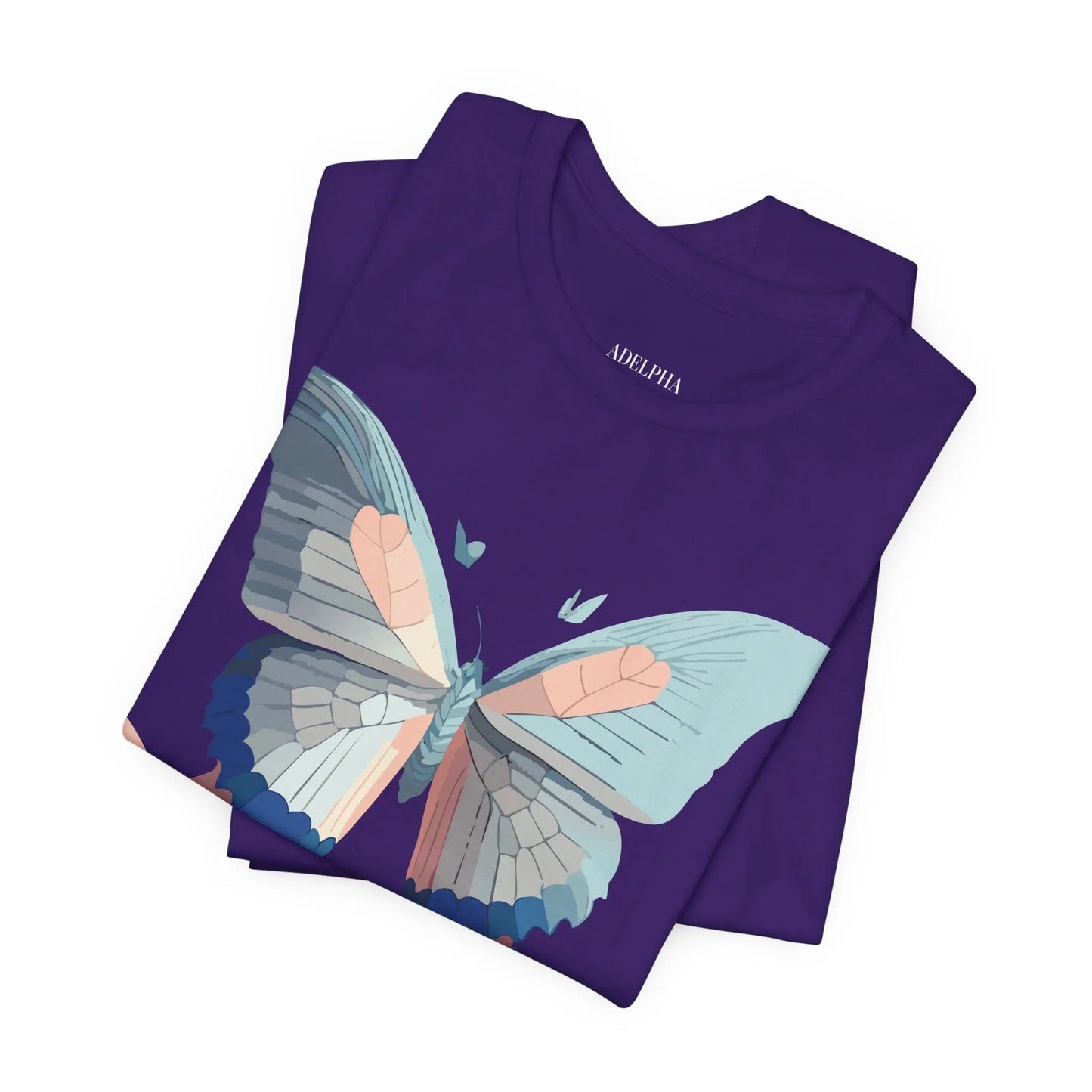 Butterfly Graphic Unisex 100 Cotton Lightweight Vintage Design Jersey Tee 116