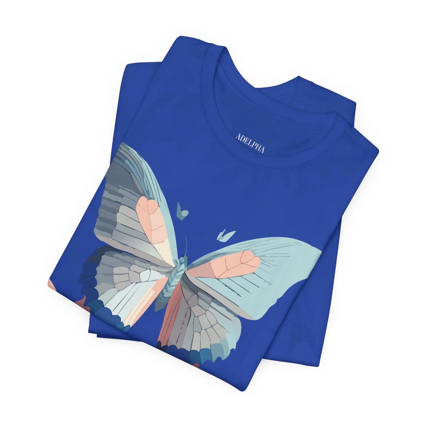 Butterfly Graphic Unisex 100 Cotton Lightweight Vintage Design Jersey Tee 116