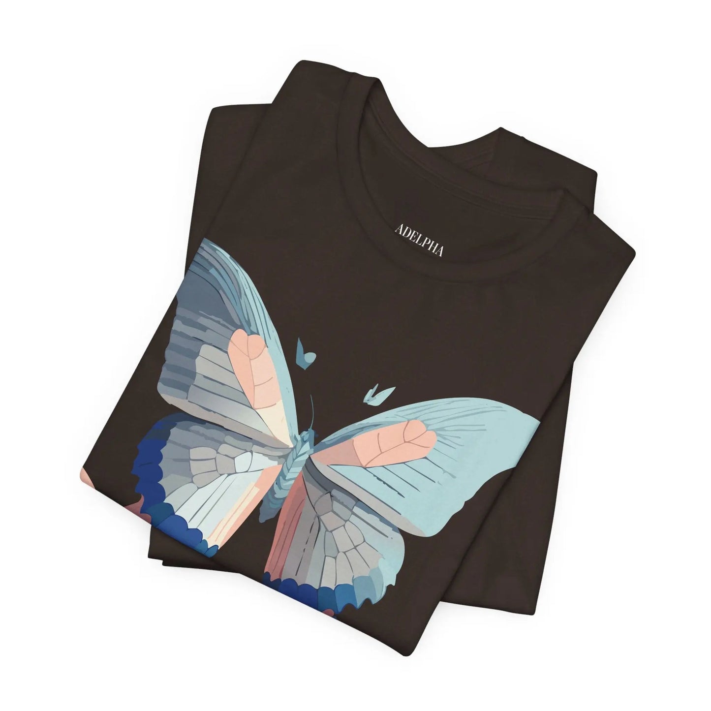 Butterfly Graphic Unisex 100 Cotton Lightweight Vintage Design Jersey Tee 116