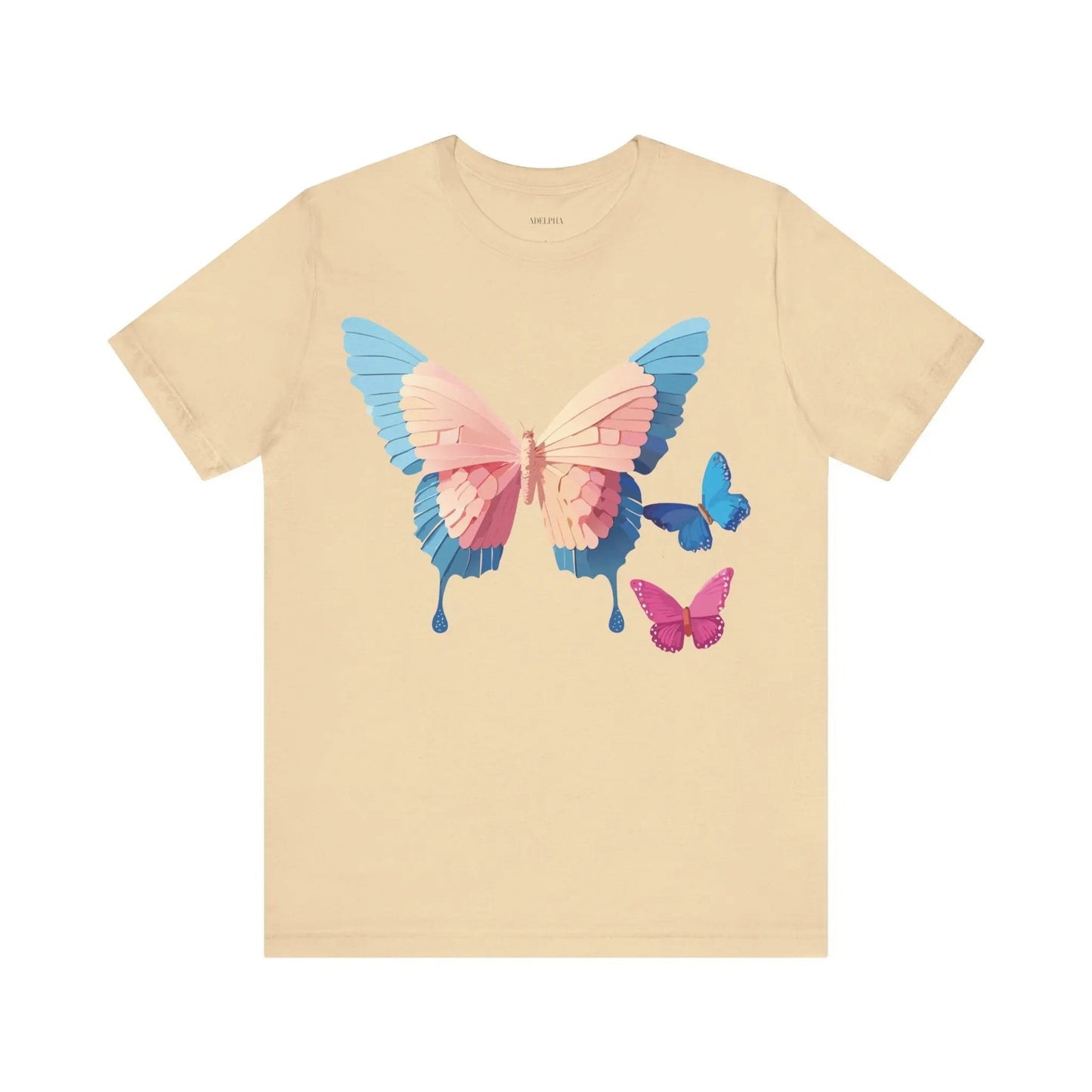 Butterfly Graphic Tee Unisex Adelpha Vintage Inspired Art Design