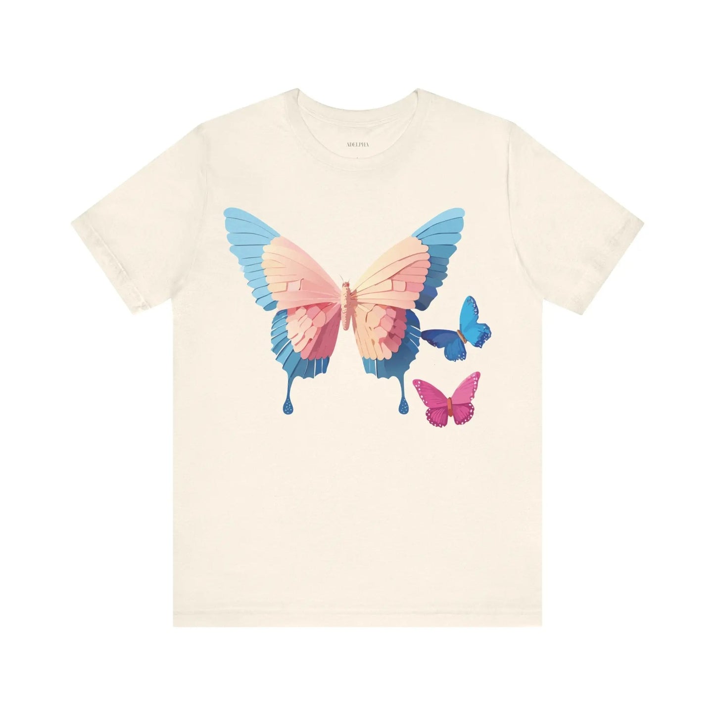 Butterfly Graphic Tee Unisex Adelpha Vintage Inspired Art Design