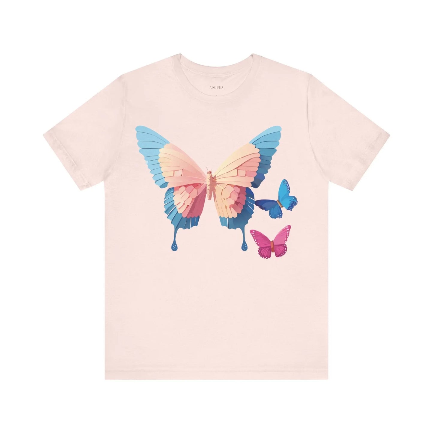 Butterfly Graphic Tee Unisex Adelpha Vintage Inspired Art Design