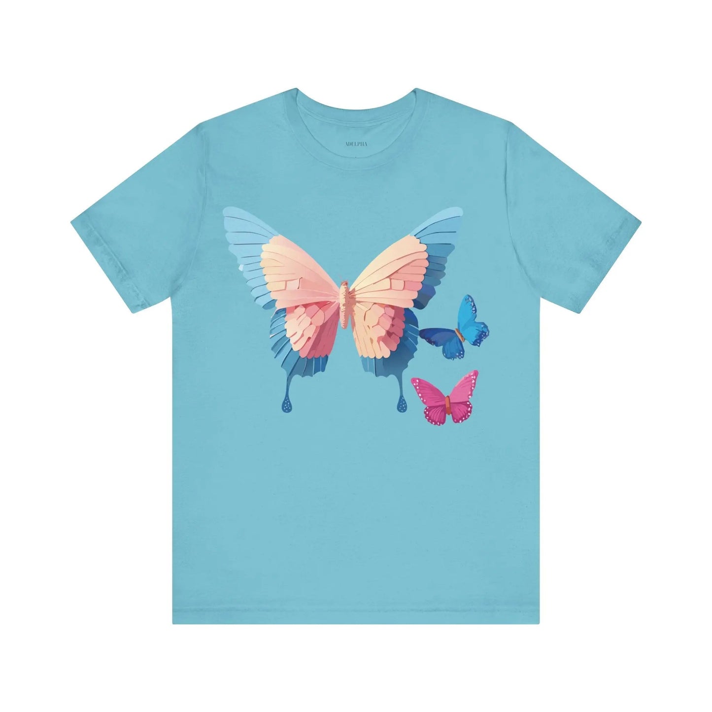 Butterfly Graphic Tee Unisex Adelpha Vintage Inspired Art Design