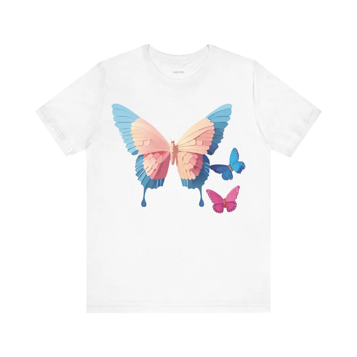 Butterfly Graphic Tee Unisex Adelpha Vintage Inspired Art Design