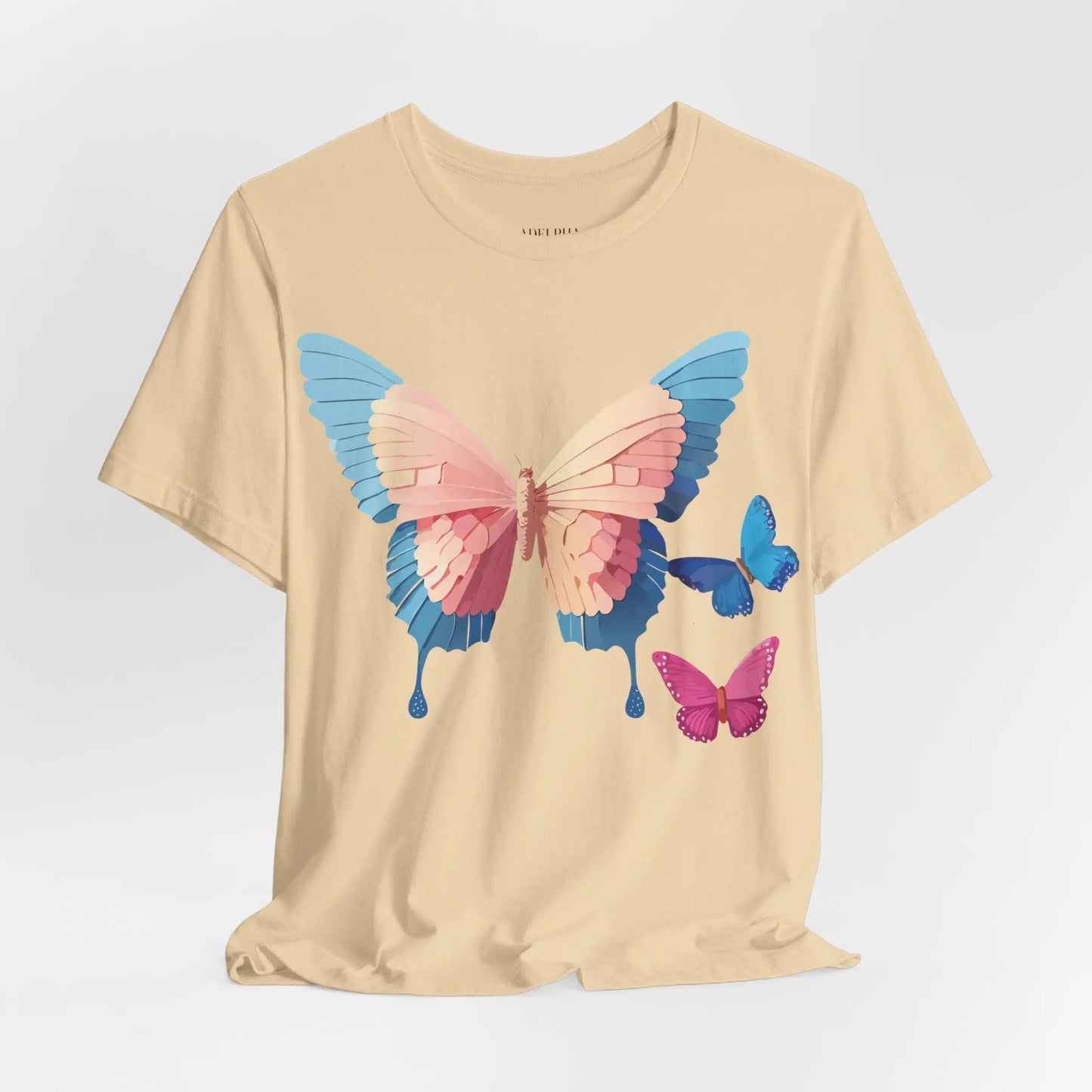 Butterfly Graphic Tee Unisex Adelpha Vintage Inspired Art Design