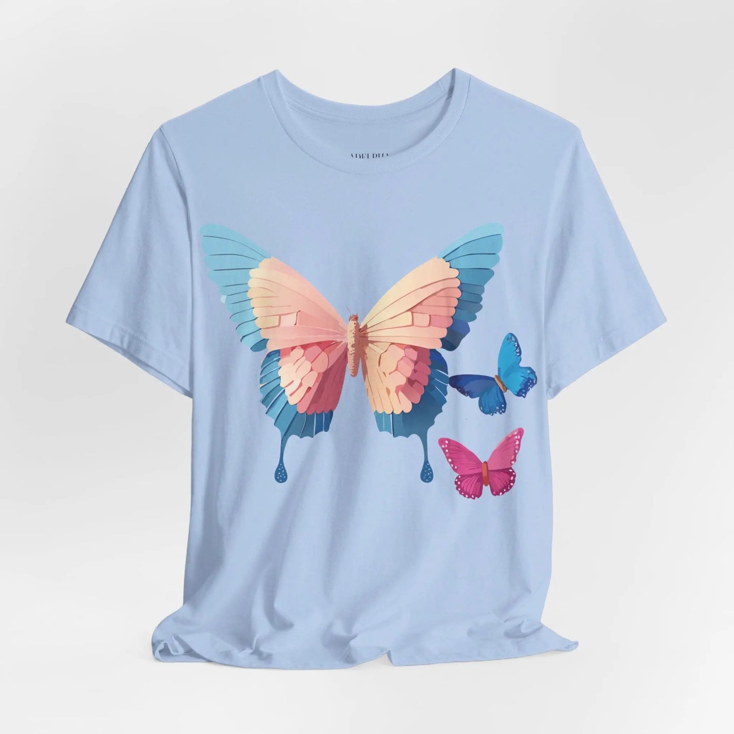 Butterfly Graphic Tee Unisex Adelpha Vintage Inspired Art Design