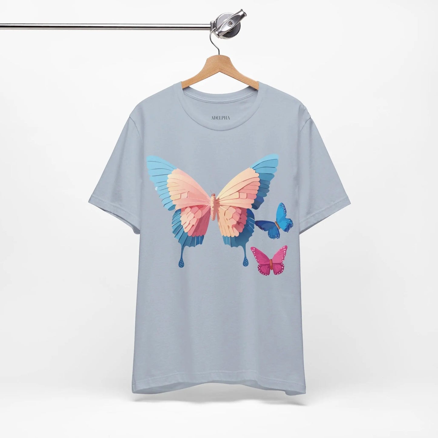 Butterfly Graphic Tee Unisex Adelpha Vintage Inspired Art Design