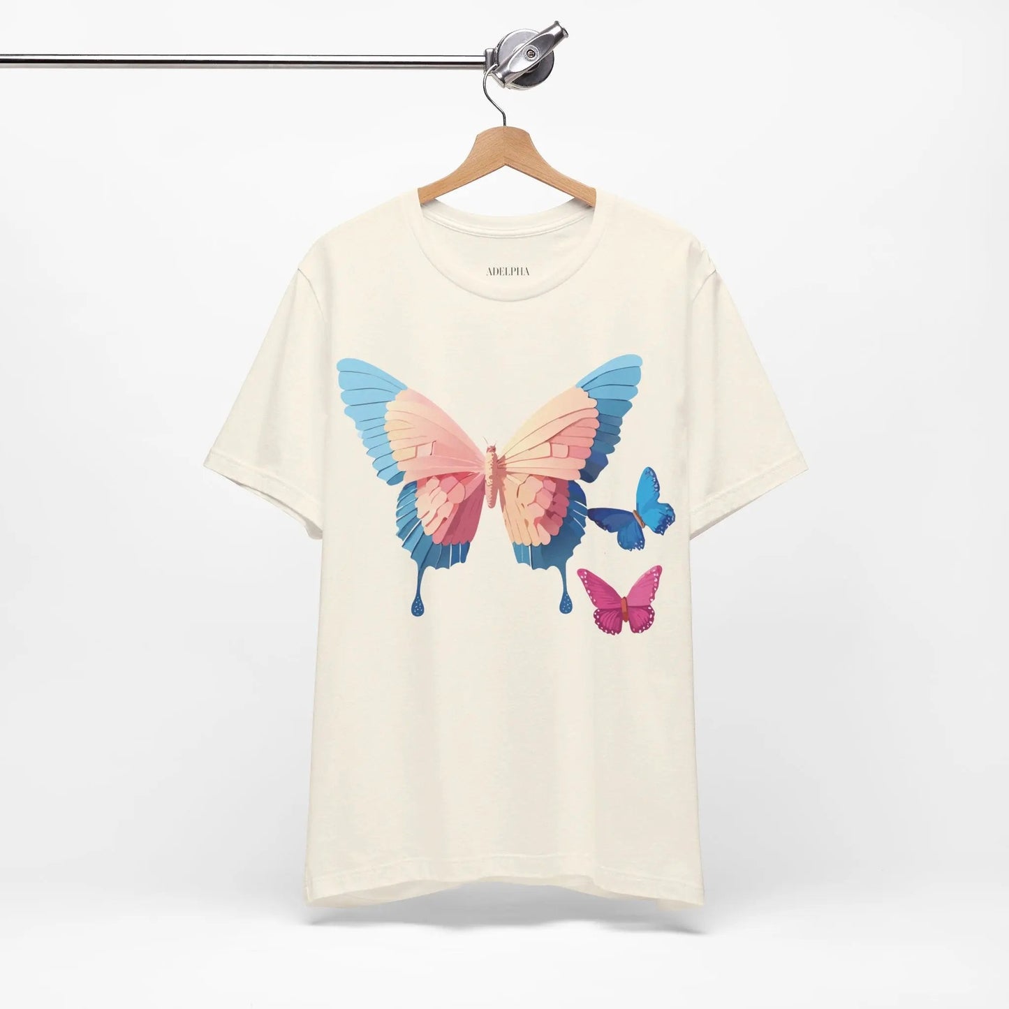 Butterfly Graphic Tee Unisex Adelpha Vintage Inspired Art Design