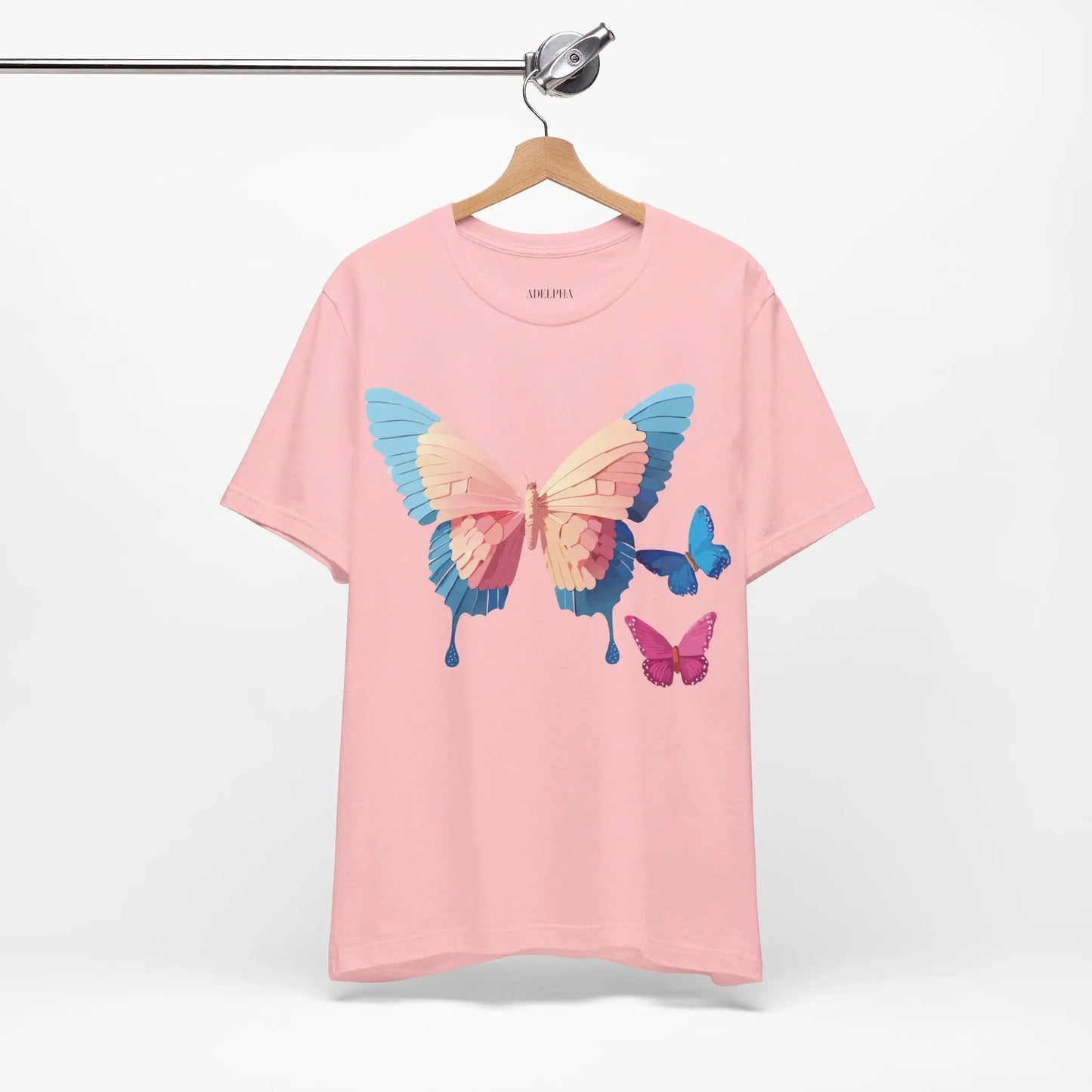 Butterfly Graphic Tee Unisex Adelpha Vintage Inspired Art Design