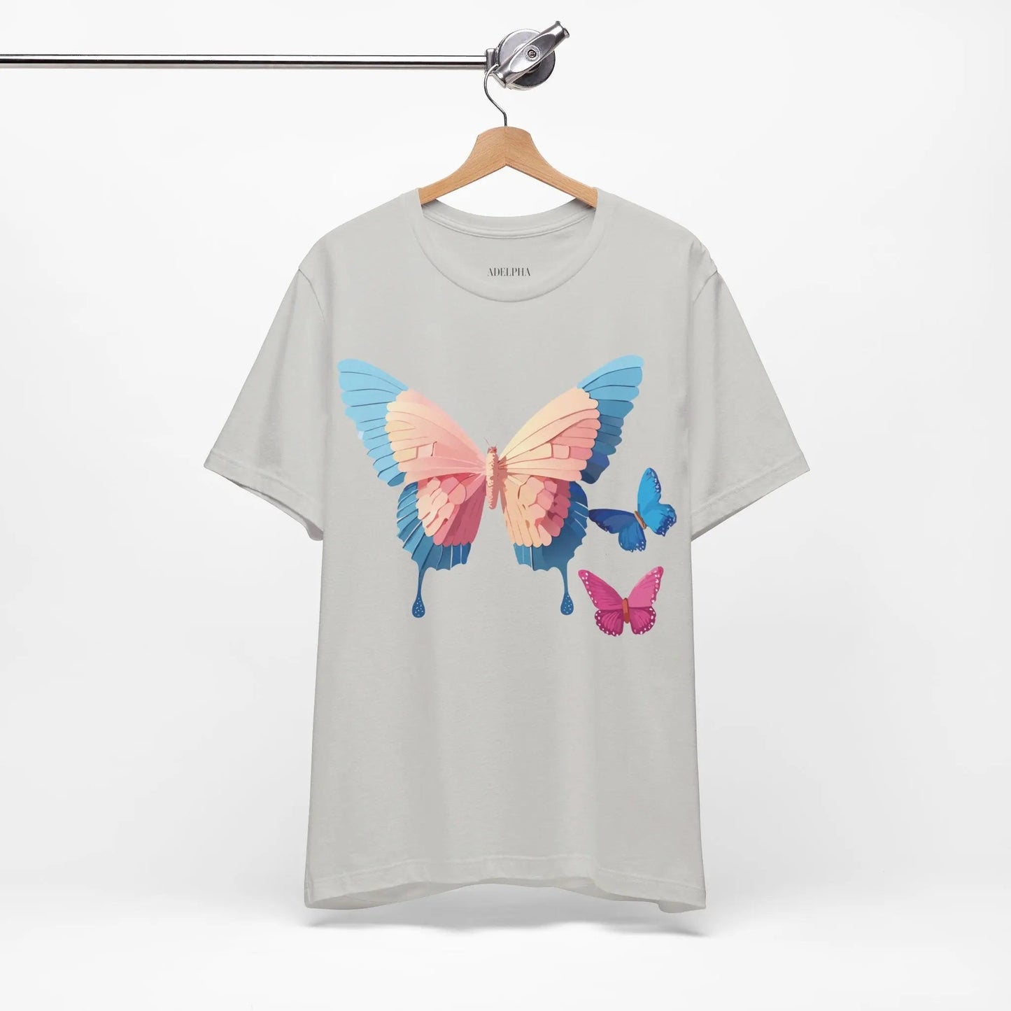 Butterfly Graphic Tee Unisex Adelpha Vintage Inspired Art Design