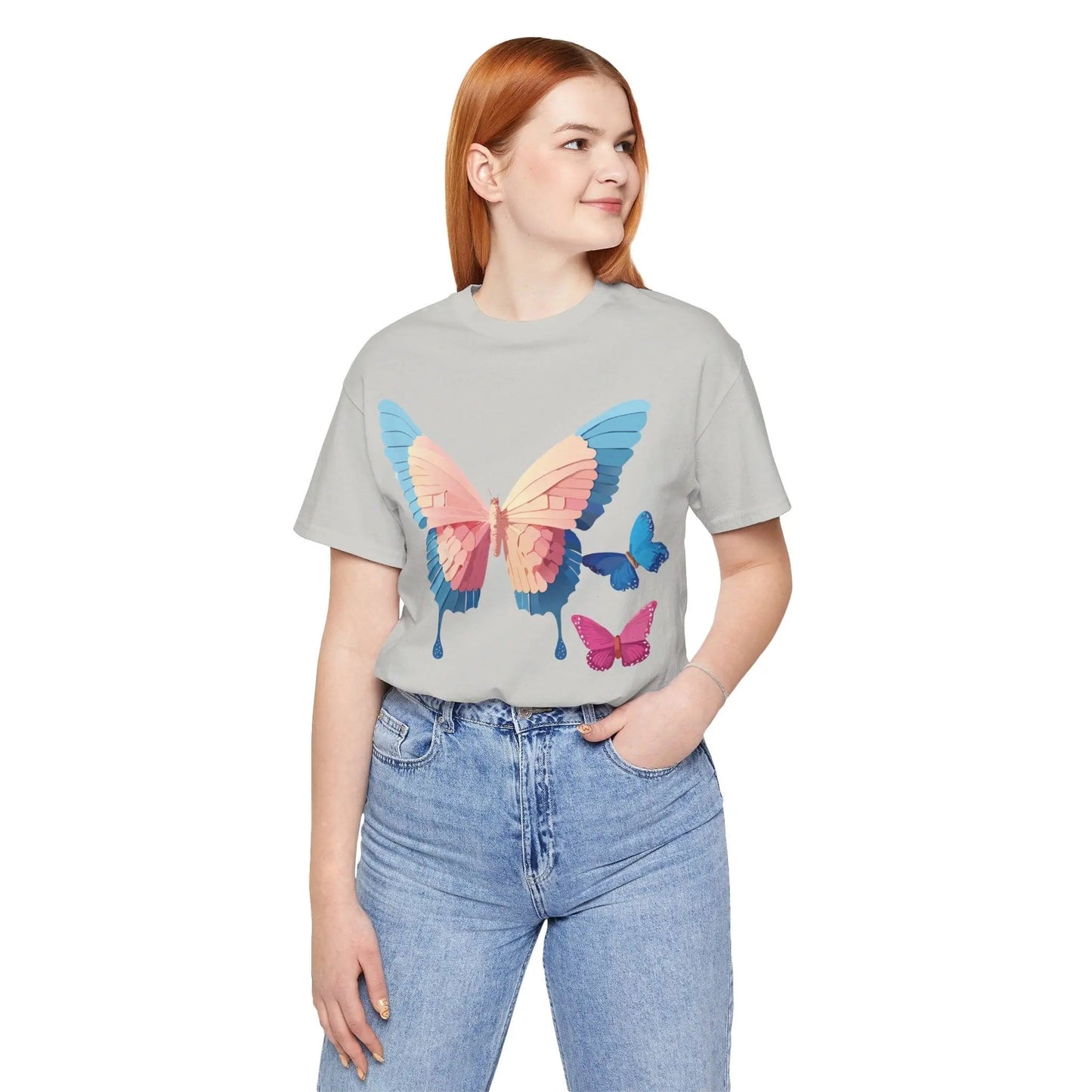 Butterfly Graphic Tee Unisex Adelpha Vintage Inspired Art Design
