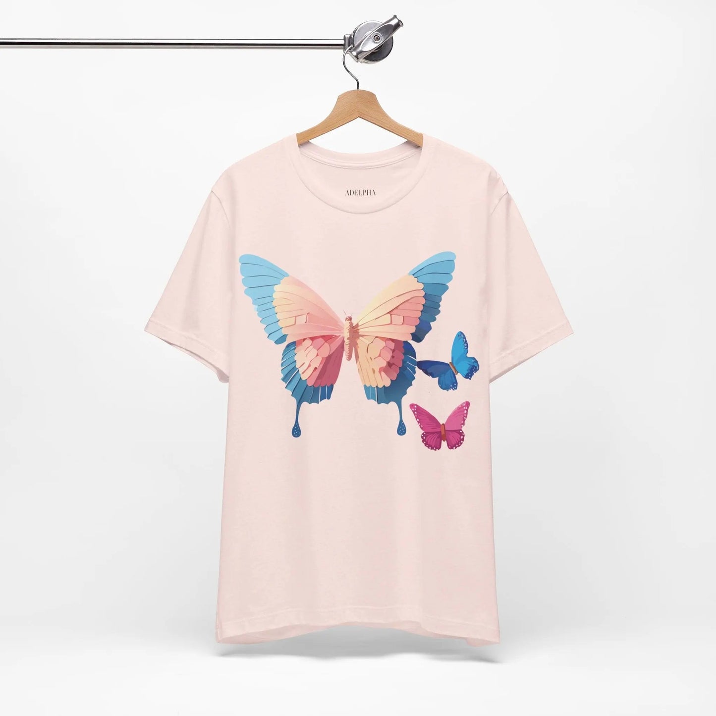 Butterfly Graphic Tee Unisex Adelpha Vintage Inspired Art Design