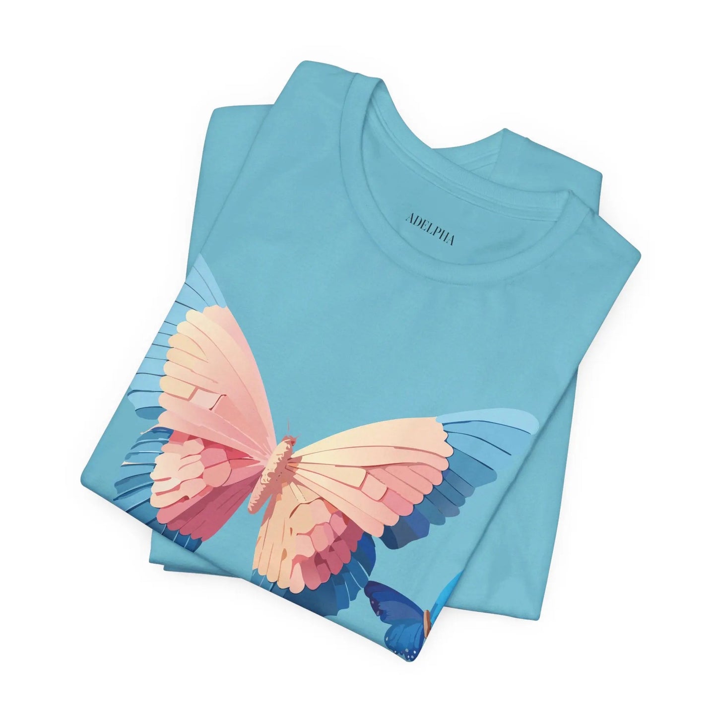 Butterfly Graphic Tee Unisex Adelpha Vintage Inspired Art Design
