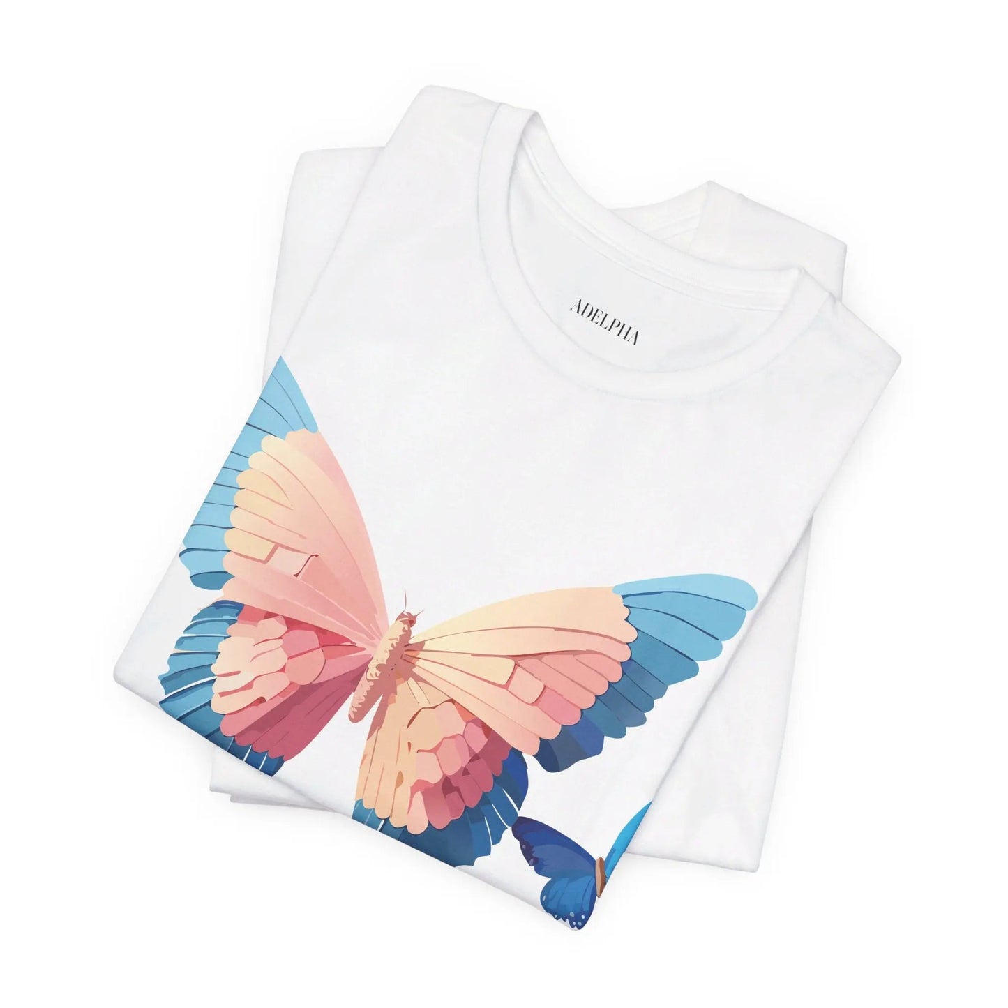 Butterfly Graphic Tee Unisex Adelpha Vintage Inspired Art Design