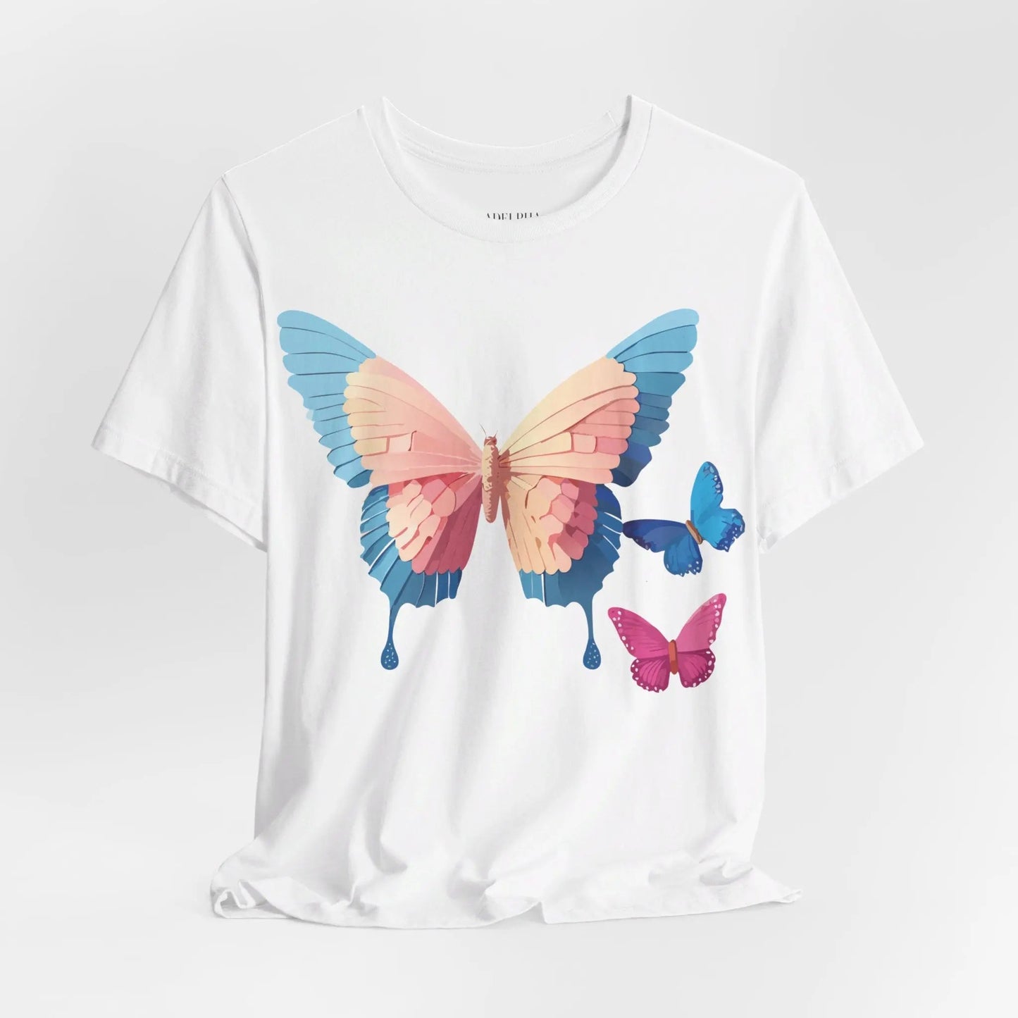 Butterfly Graphic Tee Unisex Adelpha Vintage Inspired Art Design