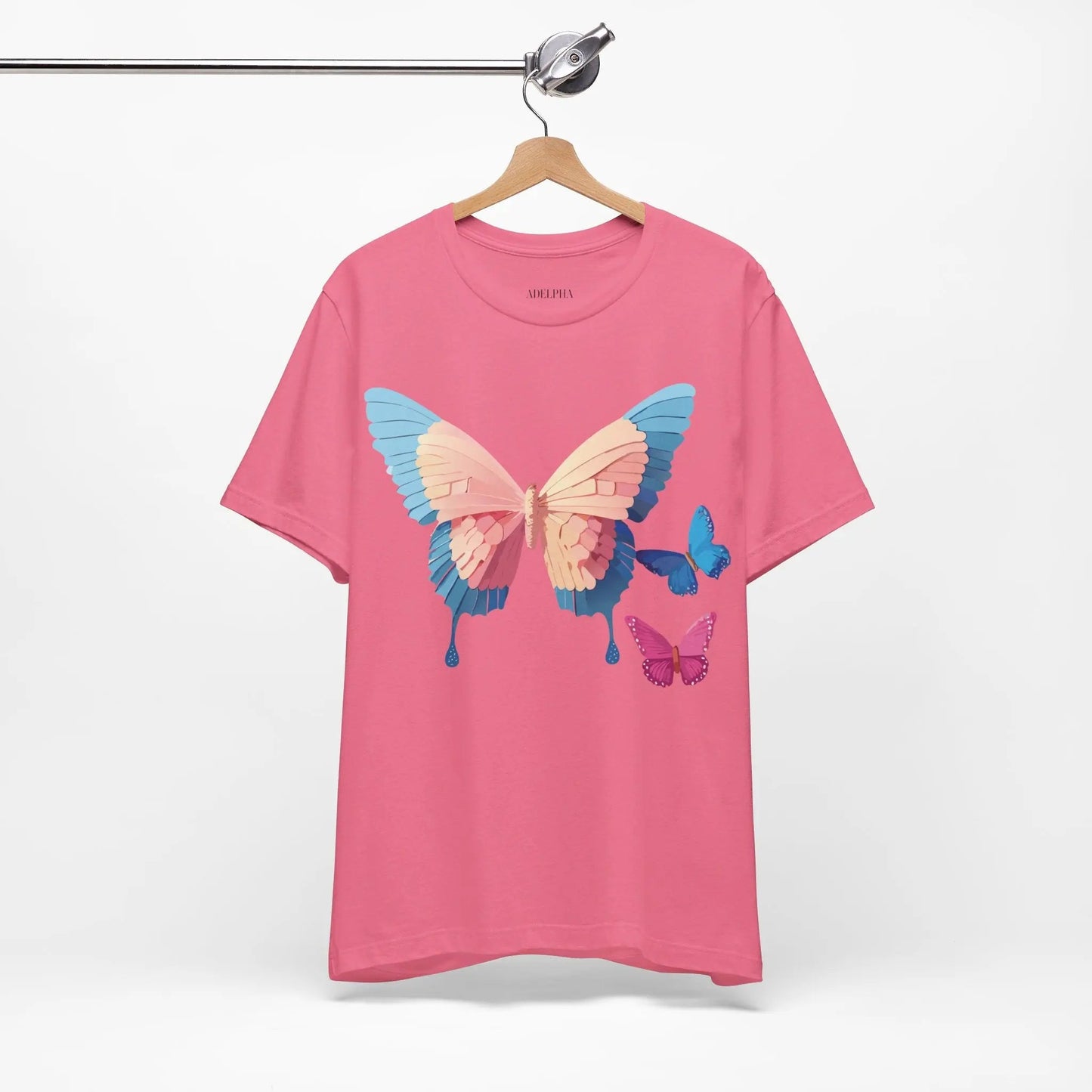 Butterfly Graphic Tee Unisex Adelpha Vintage Inspired Art Design