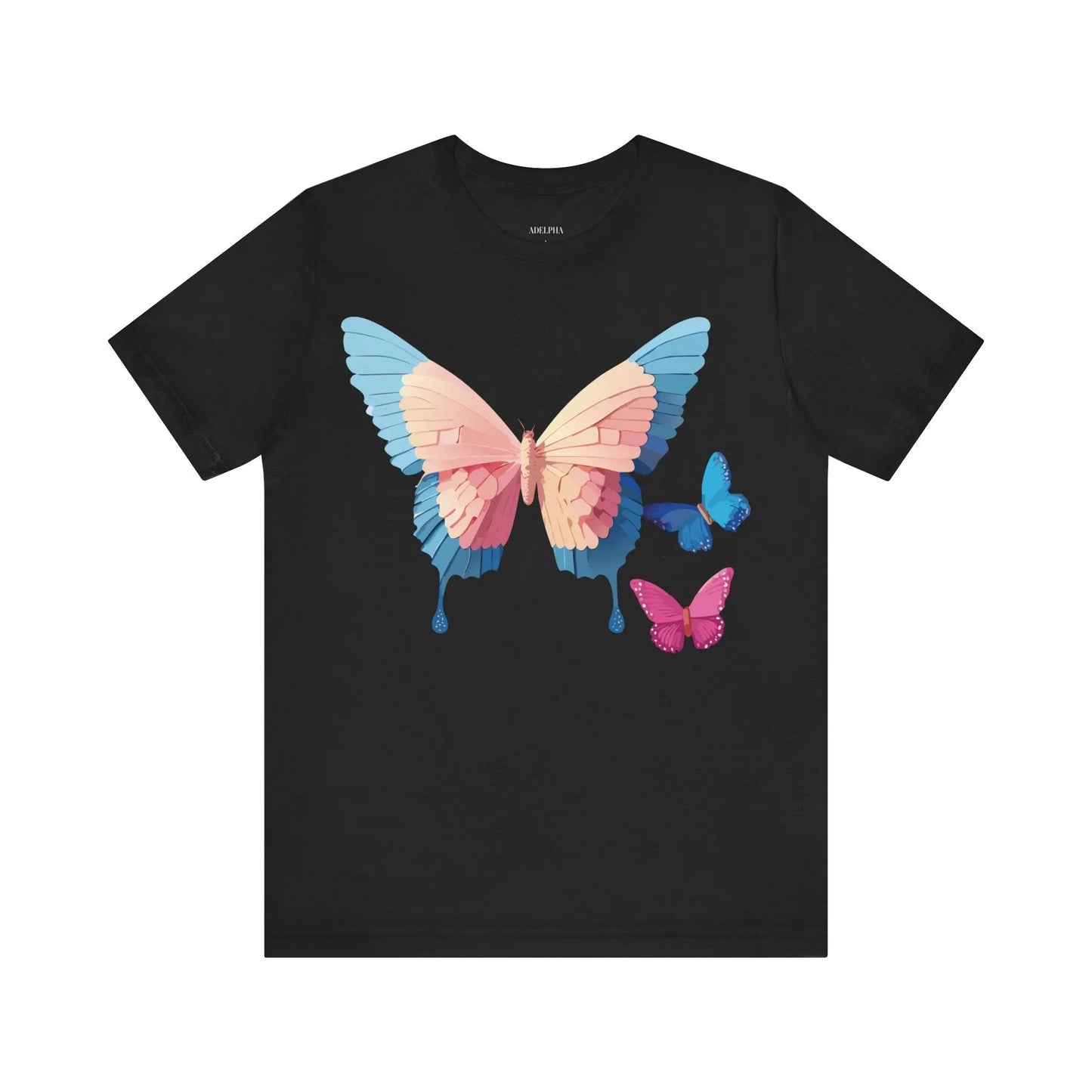 Butterfly Graphic Tee From Adelpha Unisex Short Sleeve Art Design