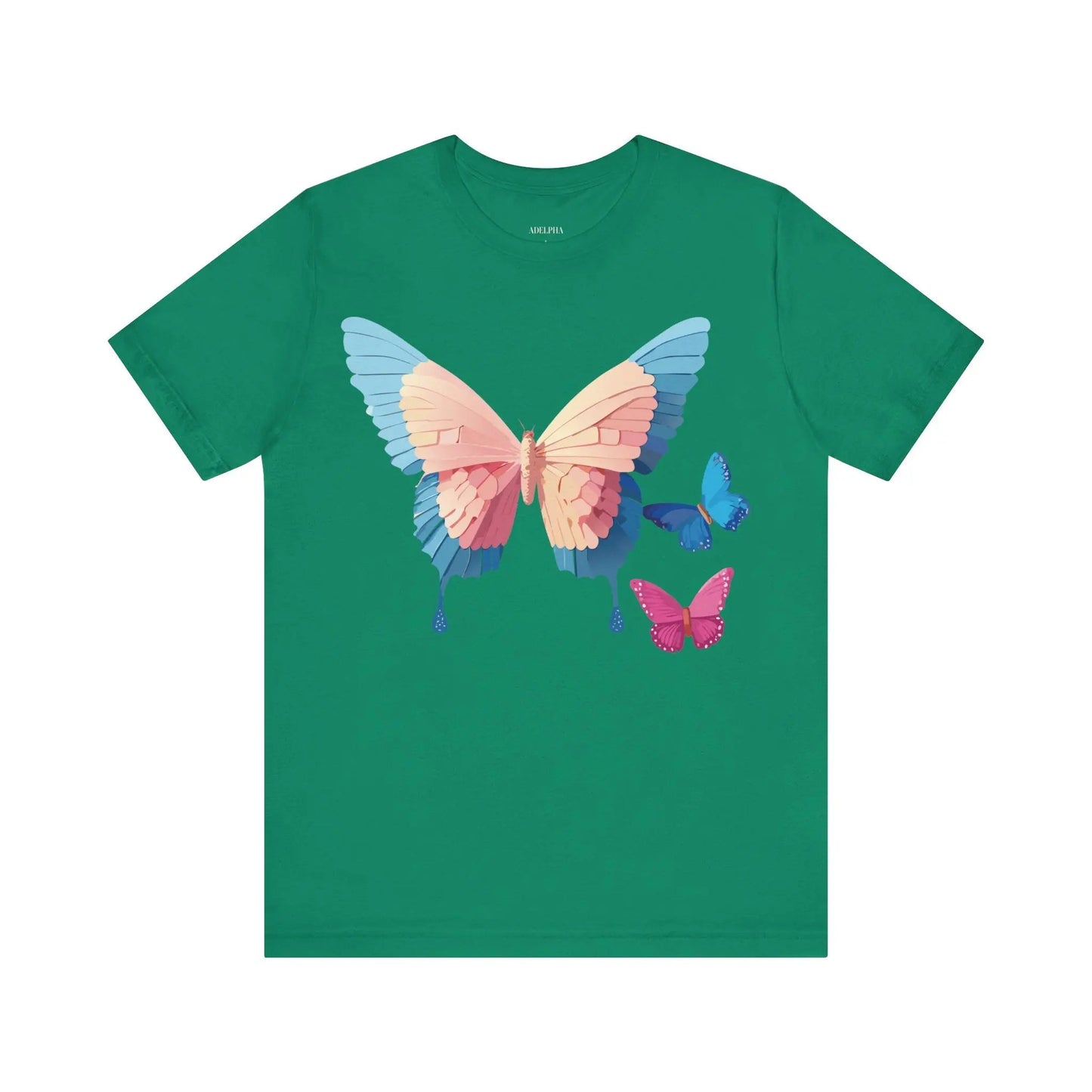 Butterfly Graphic Tee From Adelpha Unisex Short Sleeve Art Design