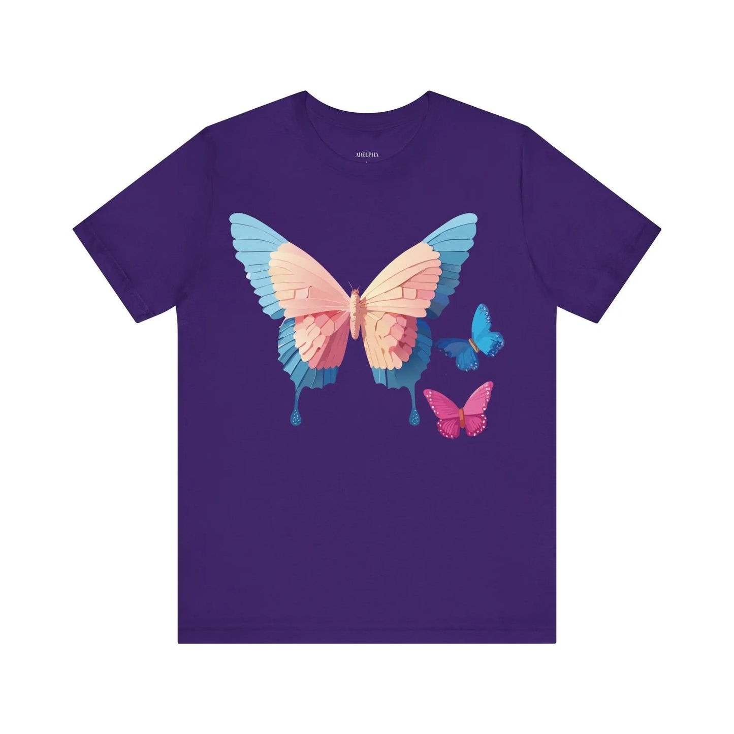 Butterfly Graphic Tee From Adelpha Unisex Short Sleeve Art Design