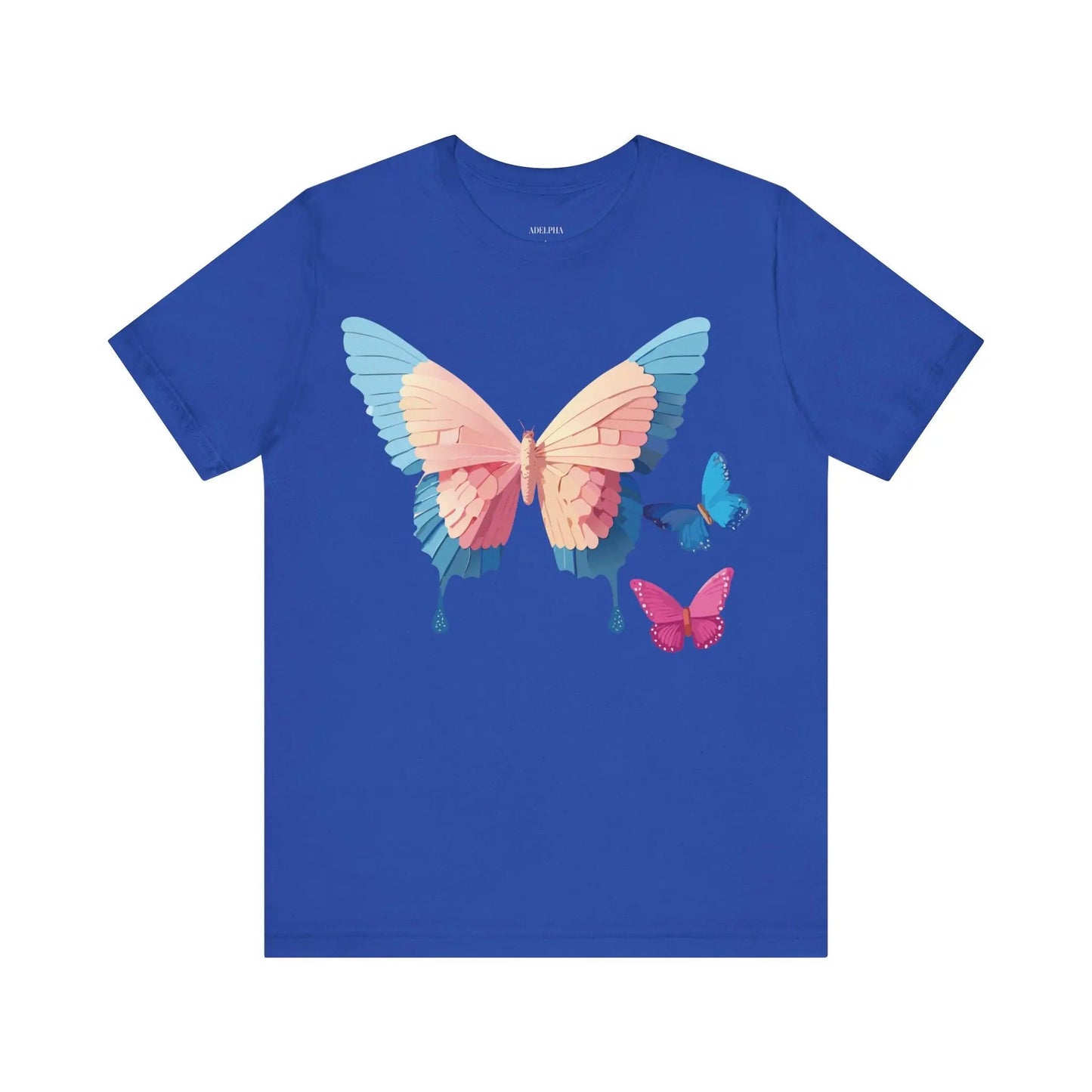 Butterfly Graphic Tee From Adelpha Unisex Short Sleeve Art Design