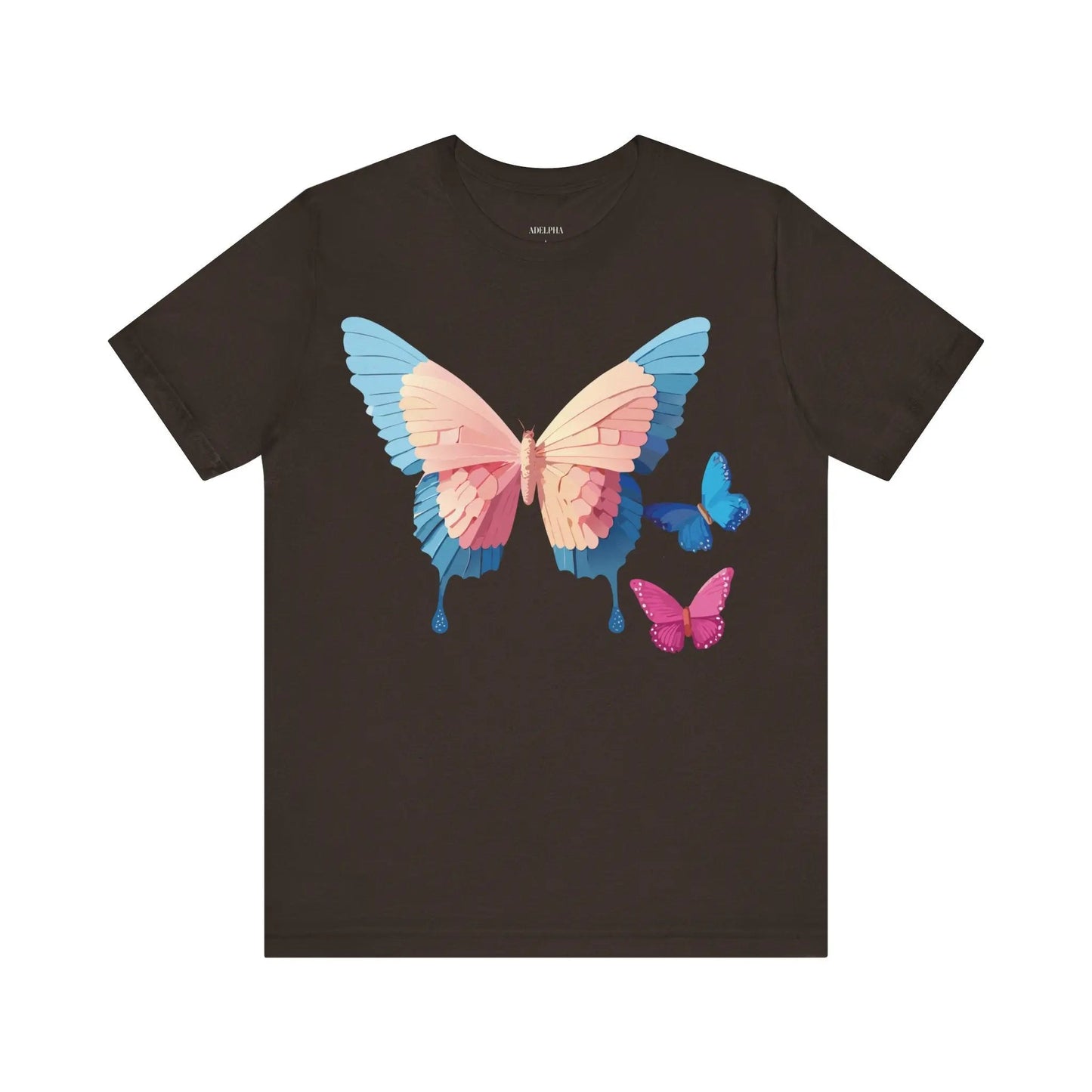 Butterfly Graphic Tee From Adelpha Unisex Short Sleeve Art Design
