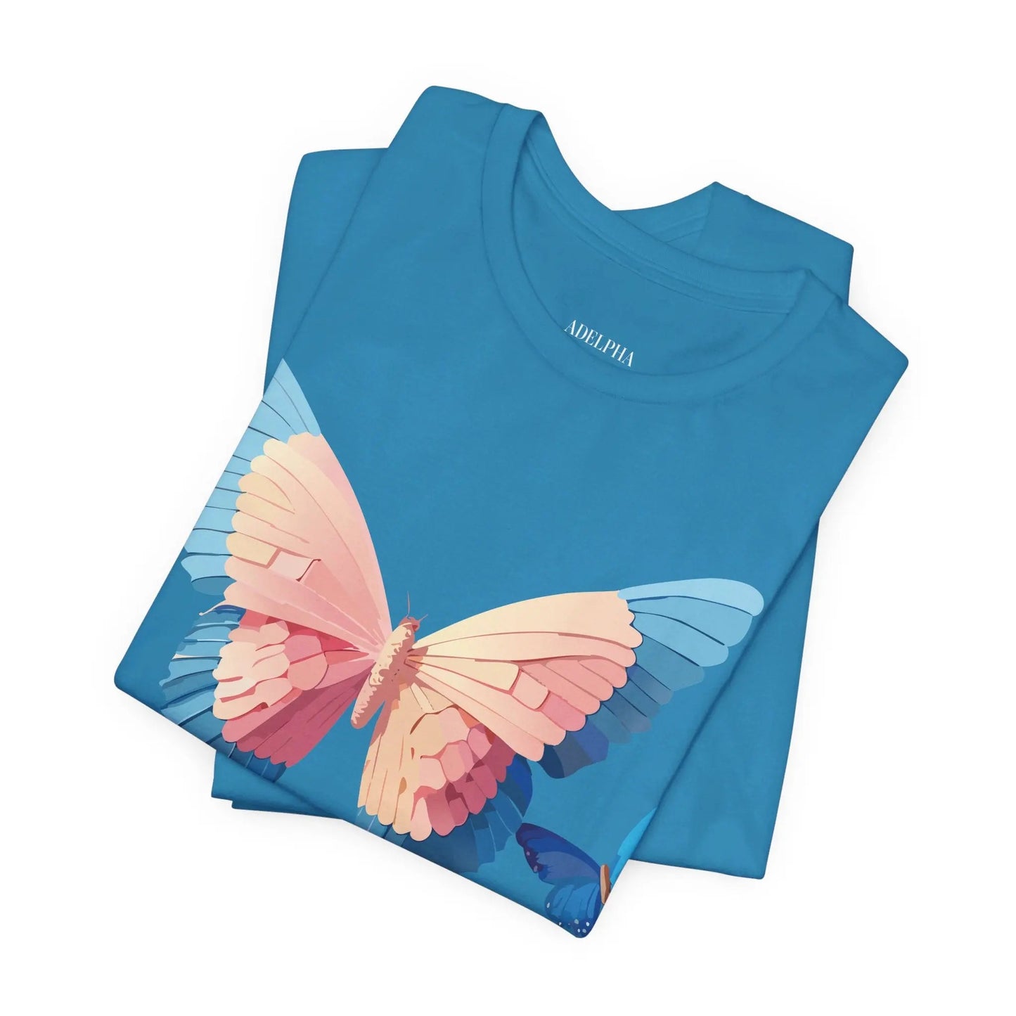 Butterfly Graphic Tee From Adelpha Unisex Short Sleeve Art Design